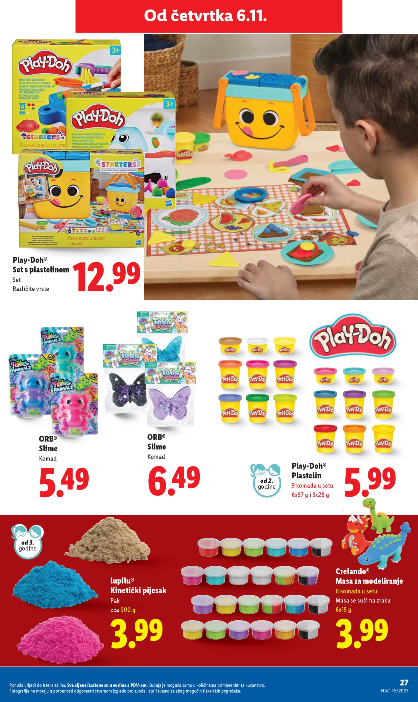 Lidl katalog Igračaka 06.11. - 31.12.2025.