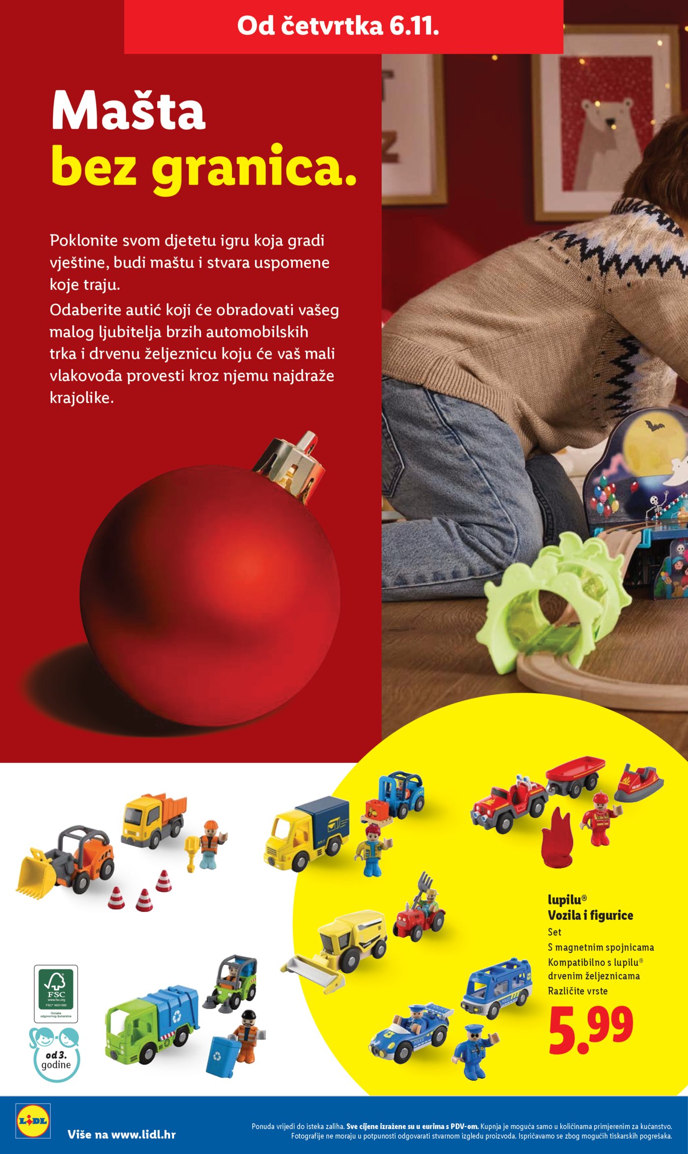 Lidl katalog Igračaka 06.11. - 31.12.2025.