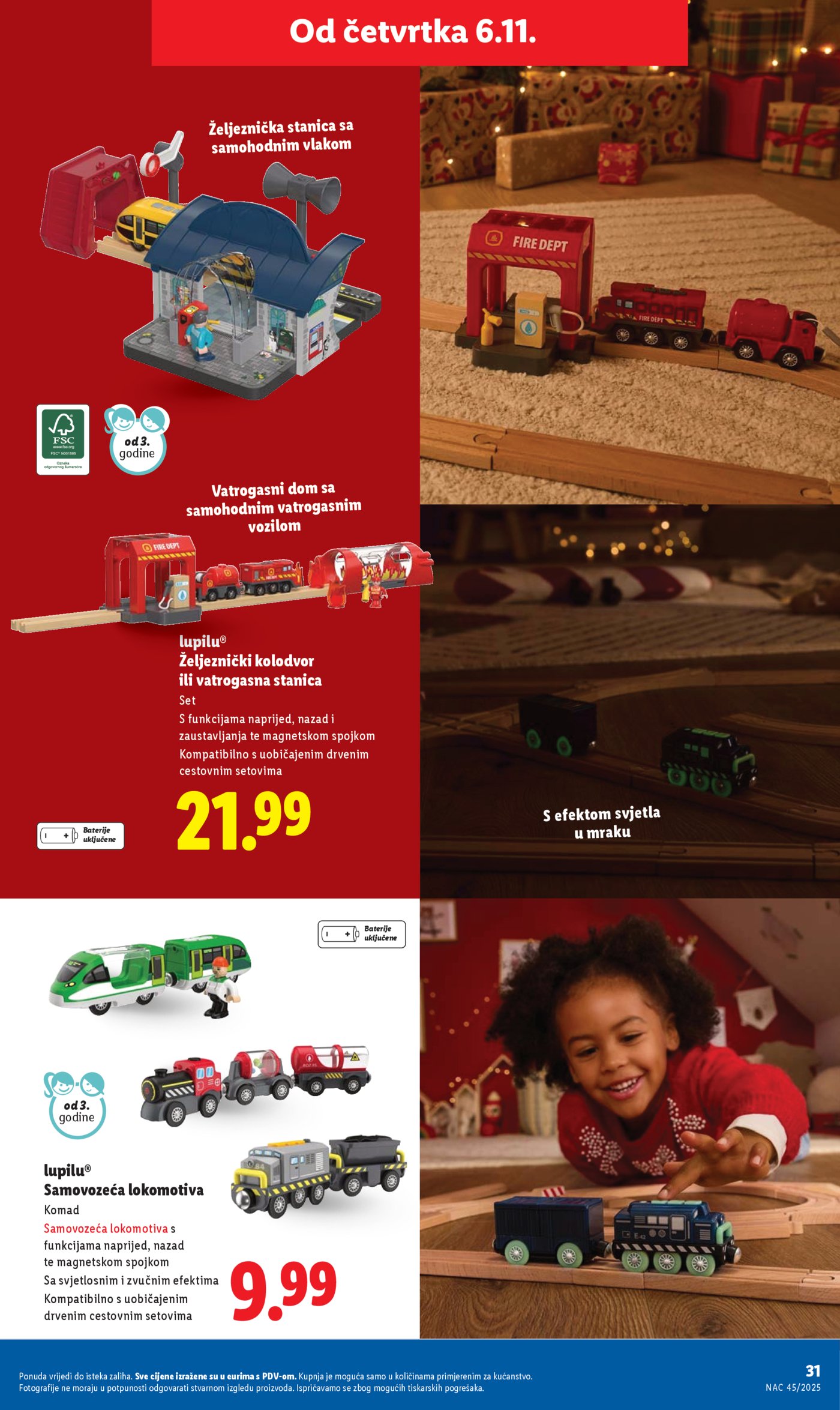Lidl katalog Igračaka 06.11. - 31.12.2025.