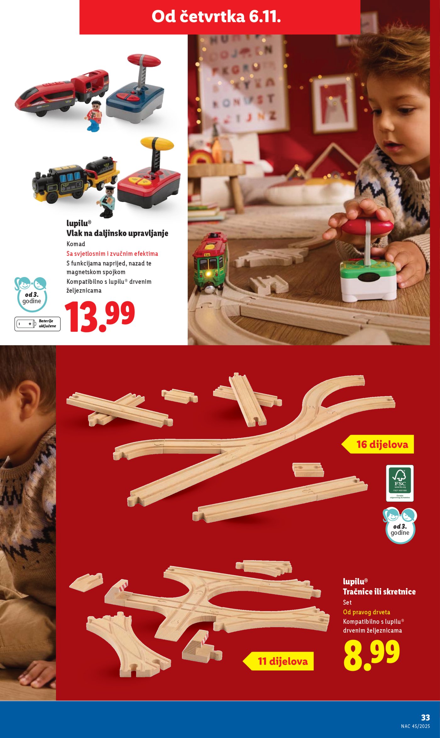 Lidl katalog Igračaka 06.11. - 31.12.2025.