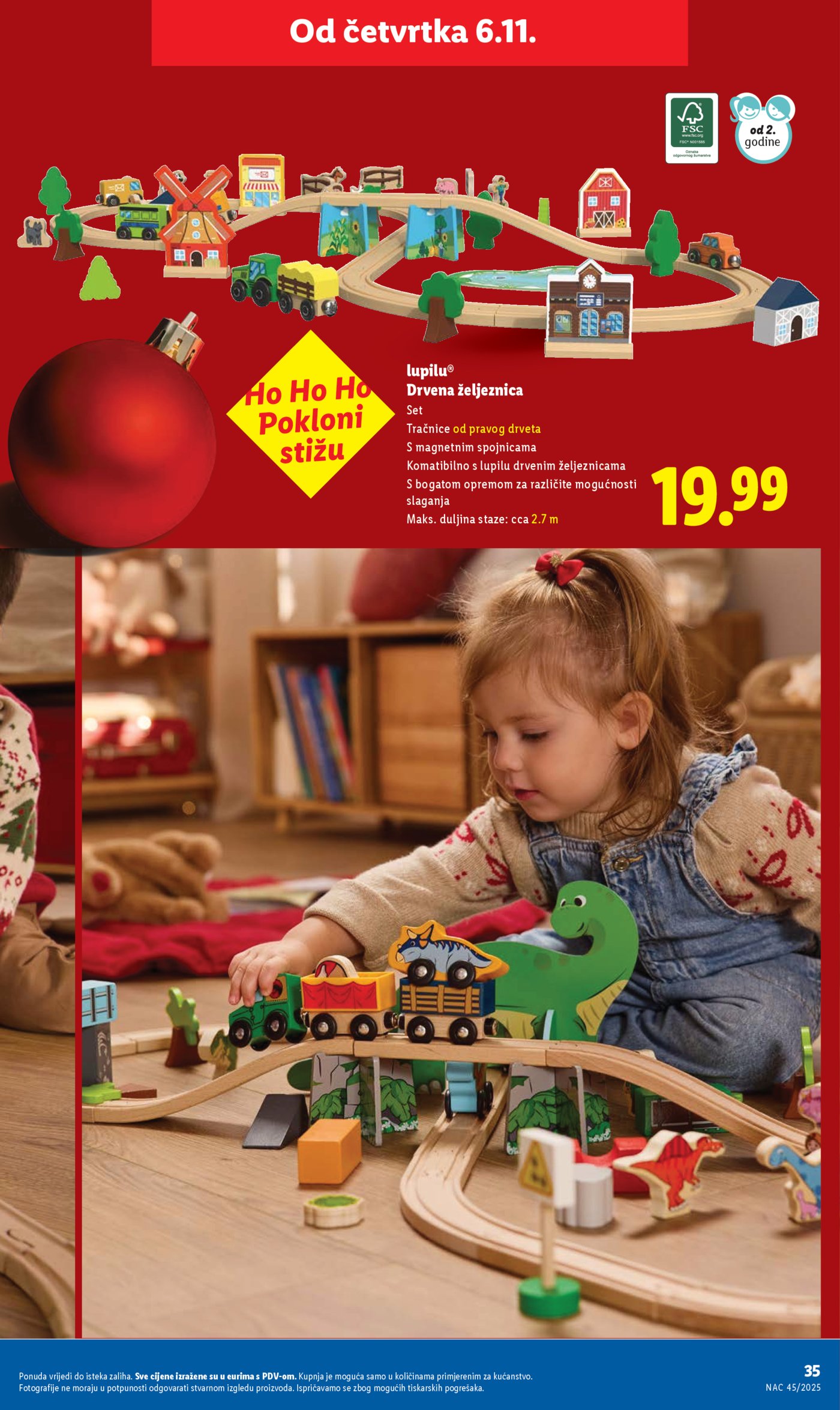 Lidl katalog Igračaka 06.11. - 31.12.2025.