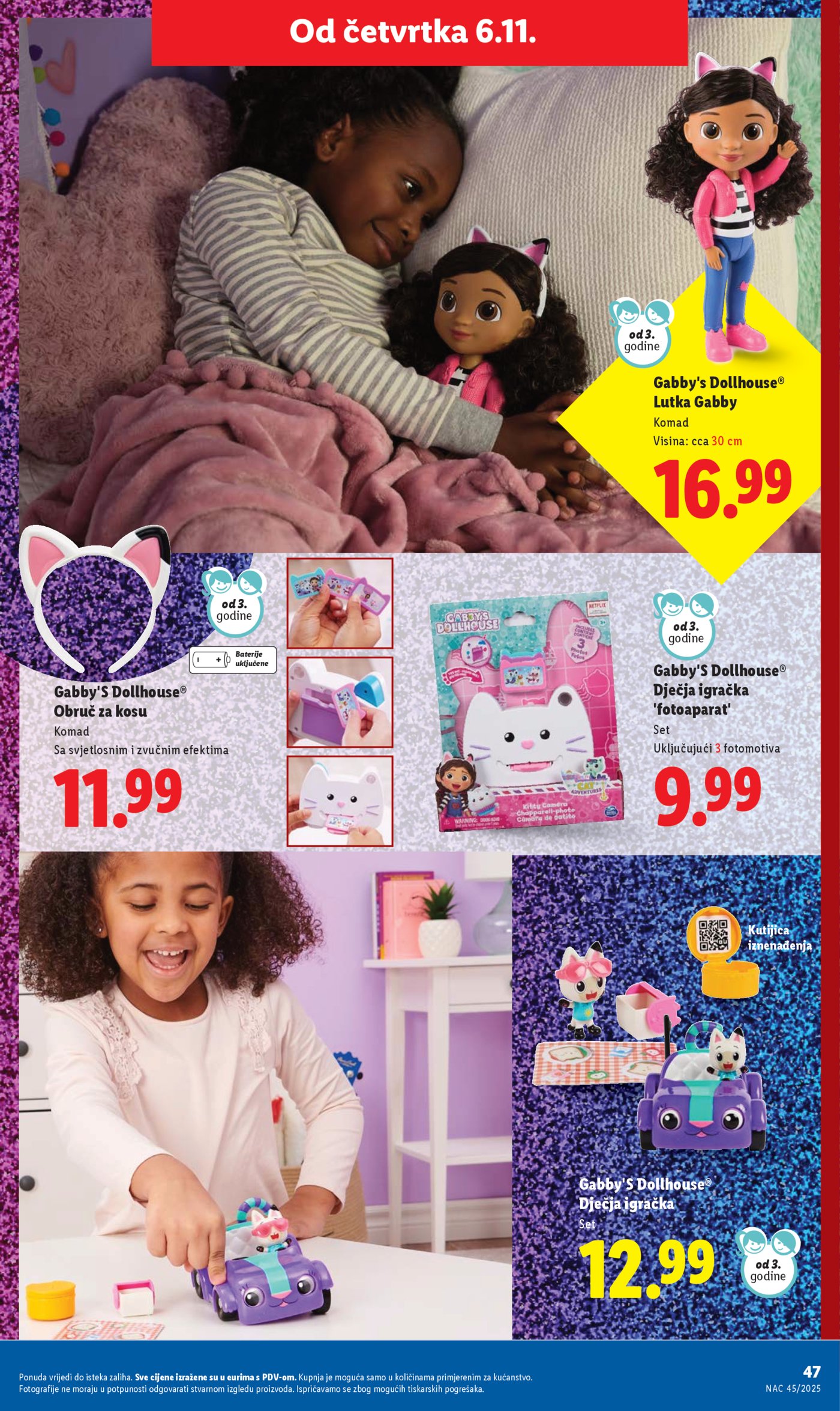 Lidl katalog Igračaka 06.11. - 31.12.2025.