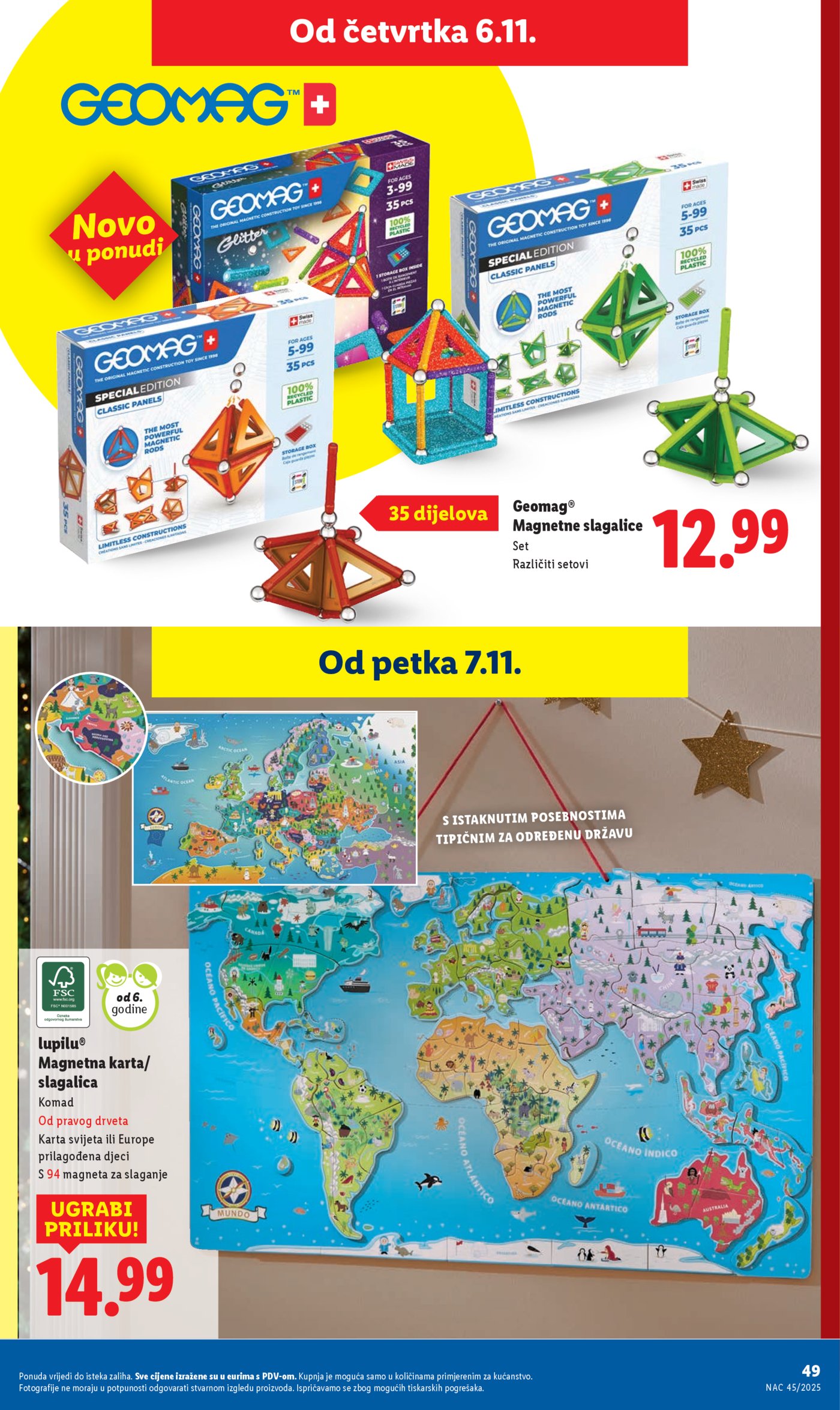 Lidl katalog Igračaka 06.11. - 31.12.2025.