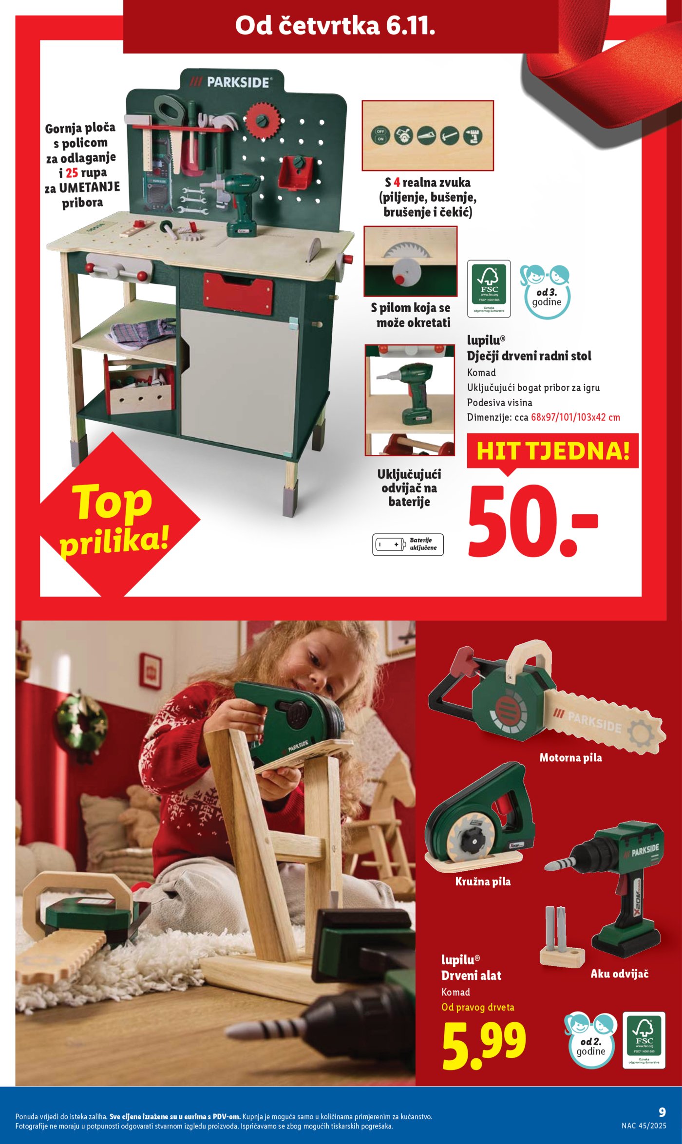 Lidl katalog Igračaka 06.11. - 31.12.2025.