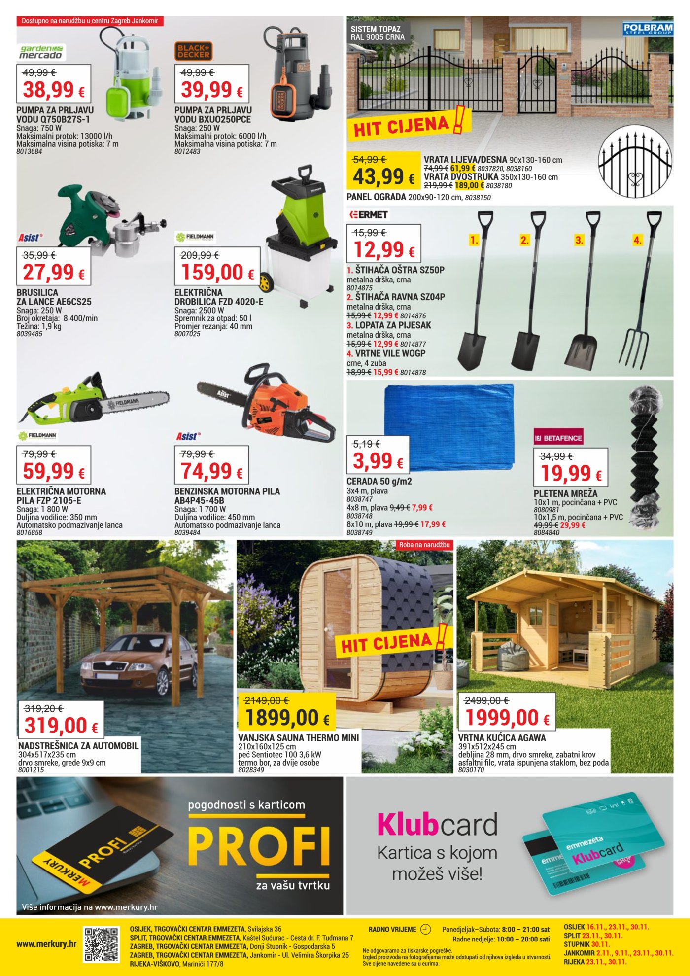 Merkury katalog Akcija 01.11. - 30.11.2025.