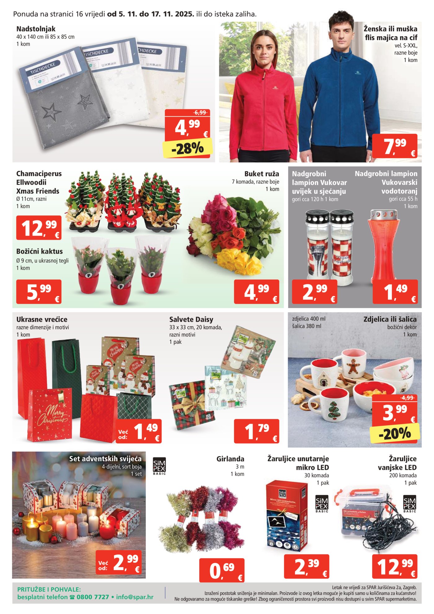 SPAR katalog Akcija 05.11.-11.11.2025.