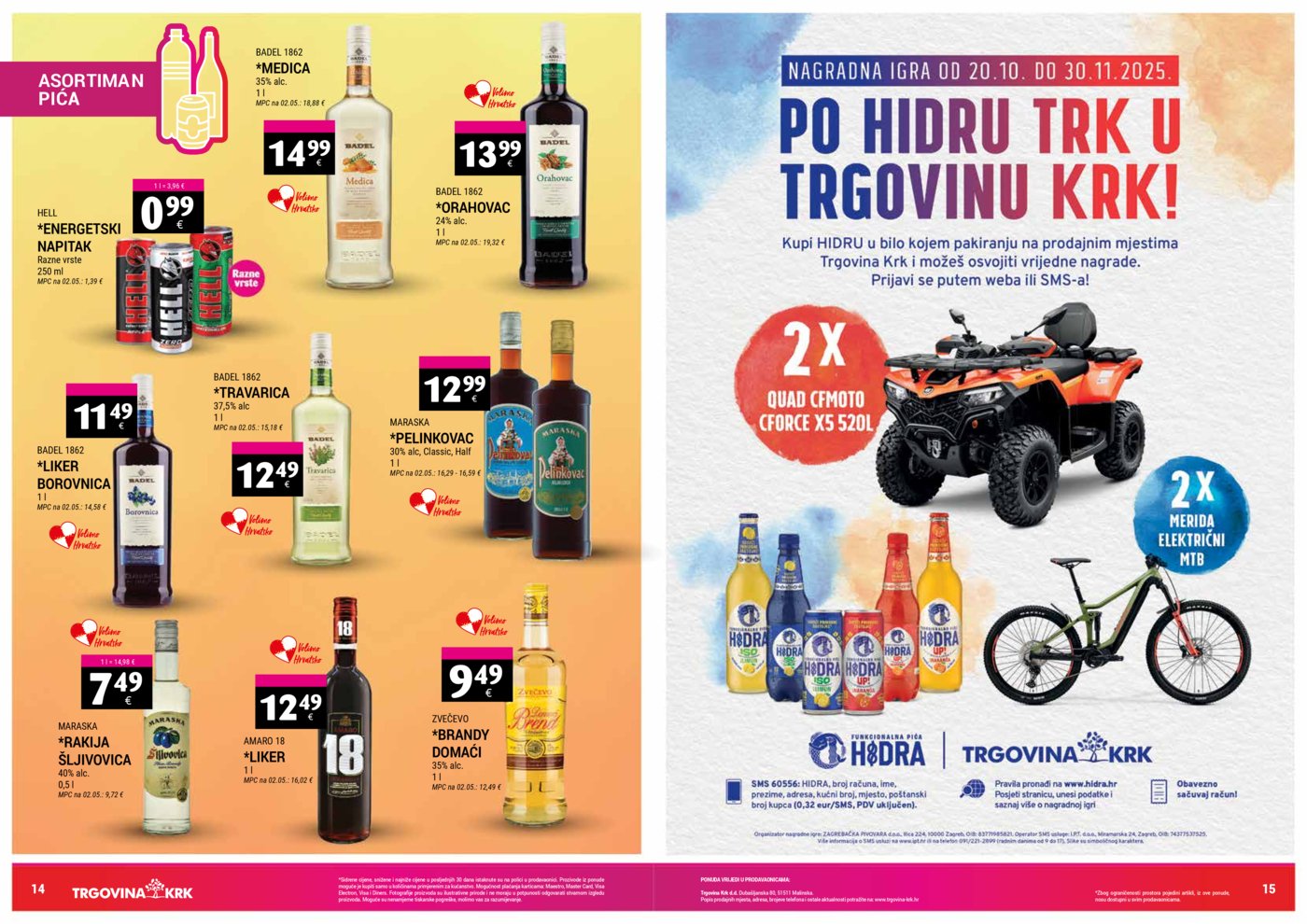 Trgovina Krk katalog Akcija 01.11. - 16.11.2025.