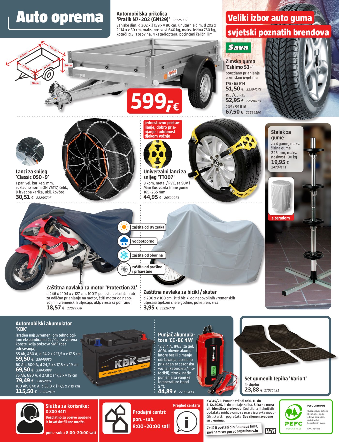 Bauhaus katalog Akcija 06.11.-03.12.2025.