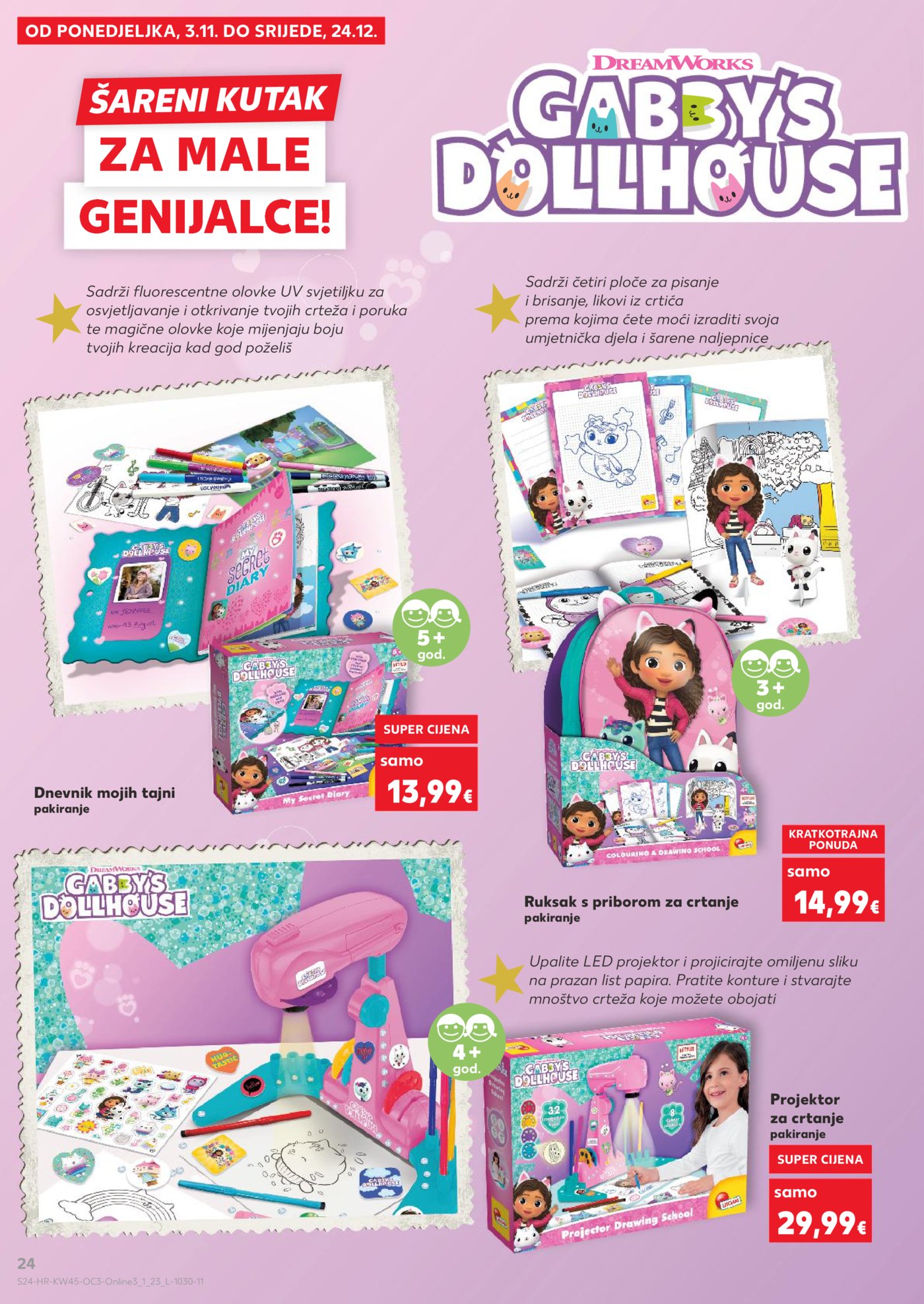 Kaufland katalog igračaka 03.11.-24.12.2025.