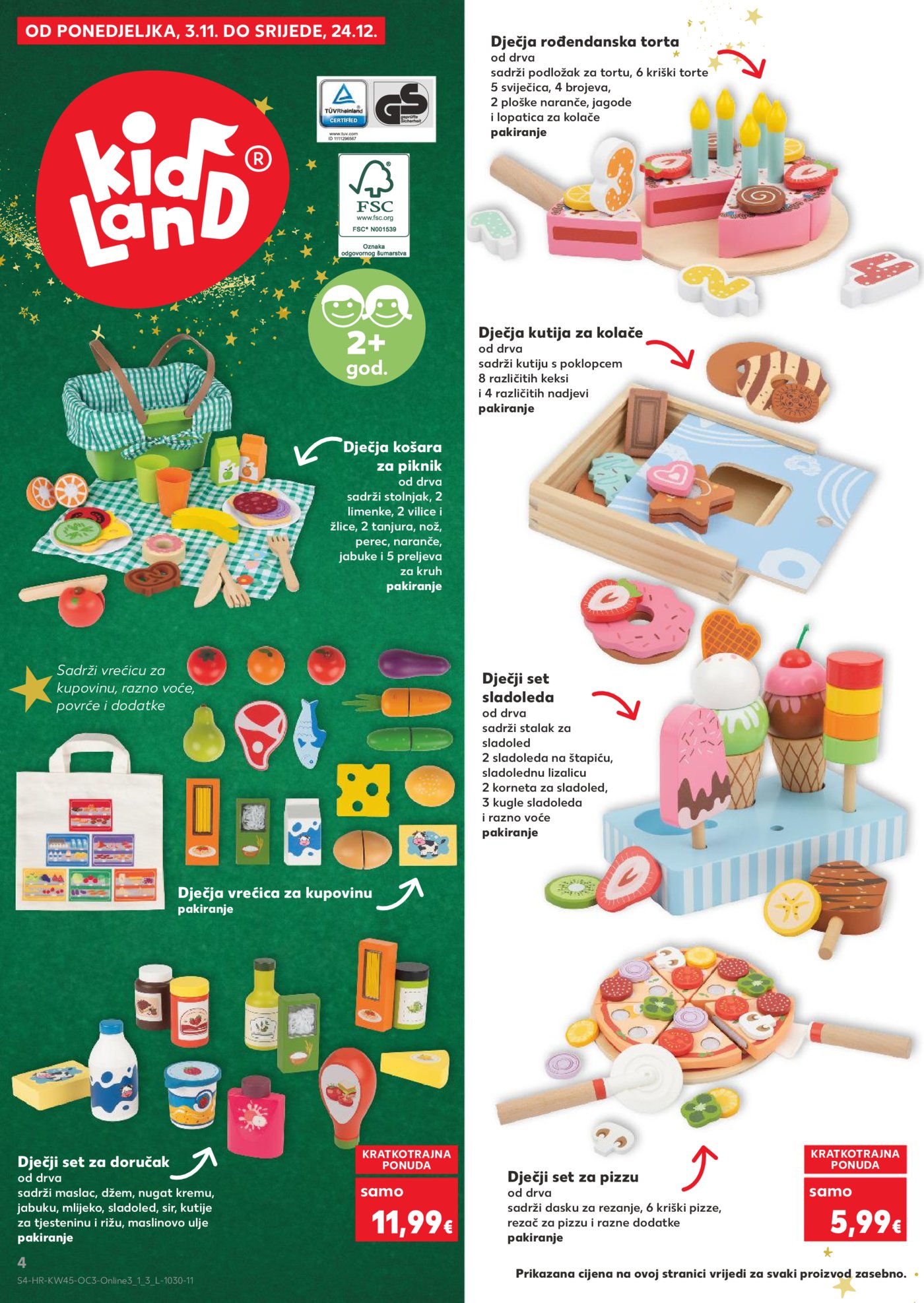 Kaufland katalog igračaka 03.11.-24.12.2025.