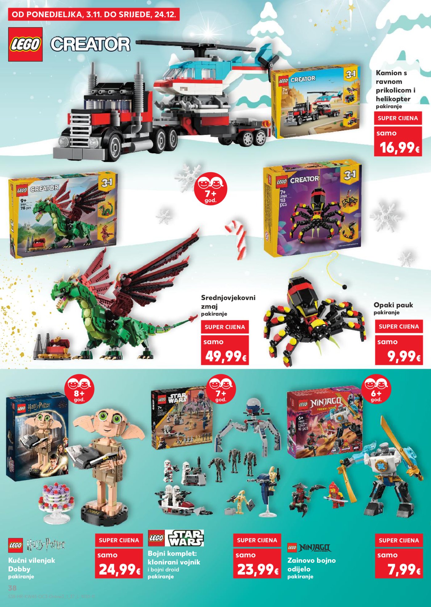 Kaufland katalog igračaka 03.11.-24.12.2025.