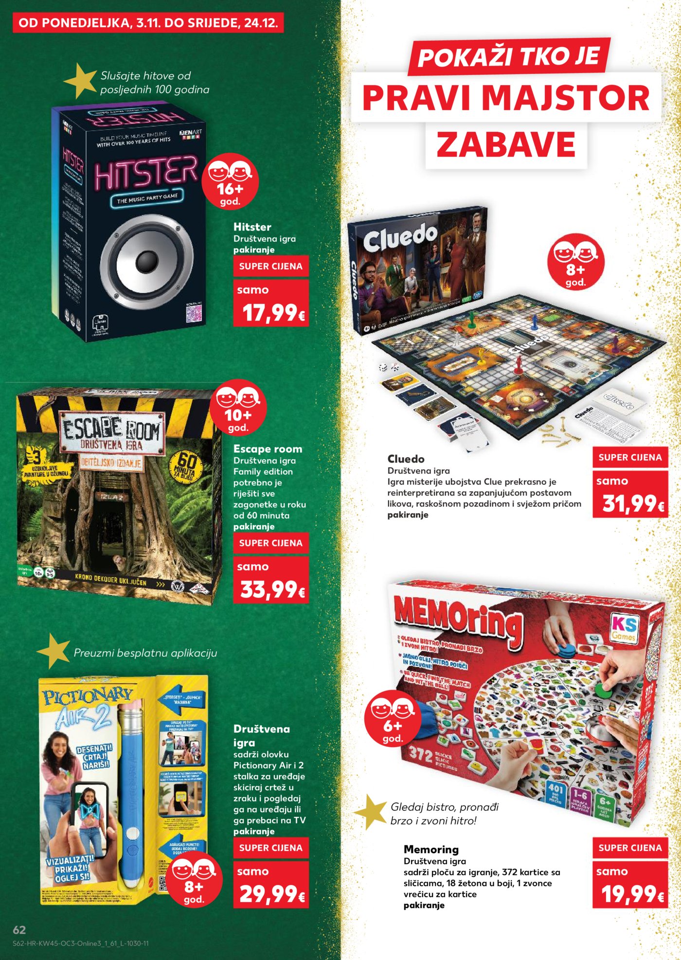 Kaufland katalog igračaka 03.11.-24.12.2025.