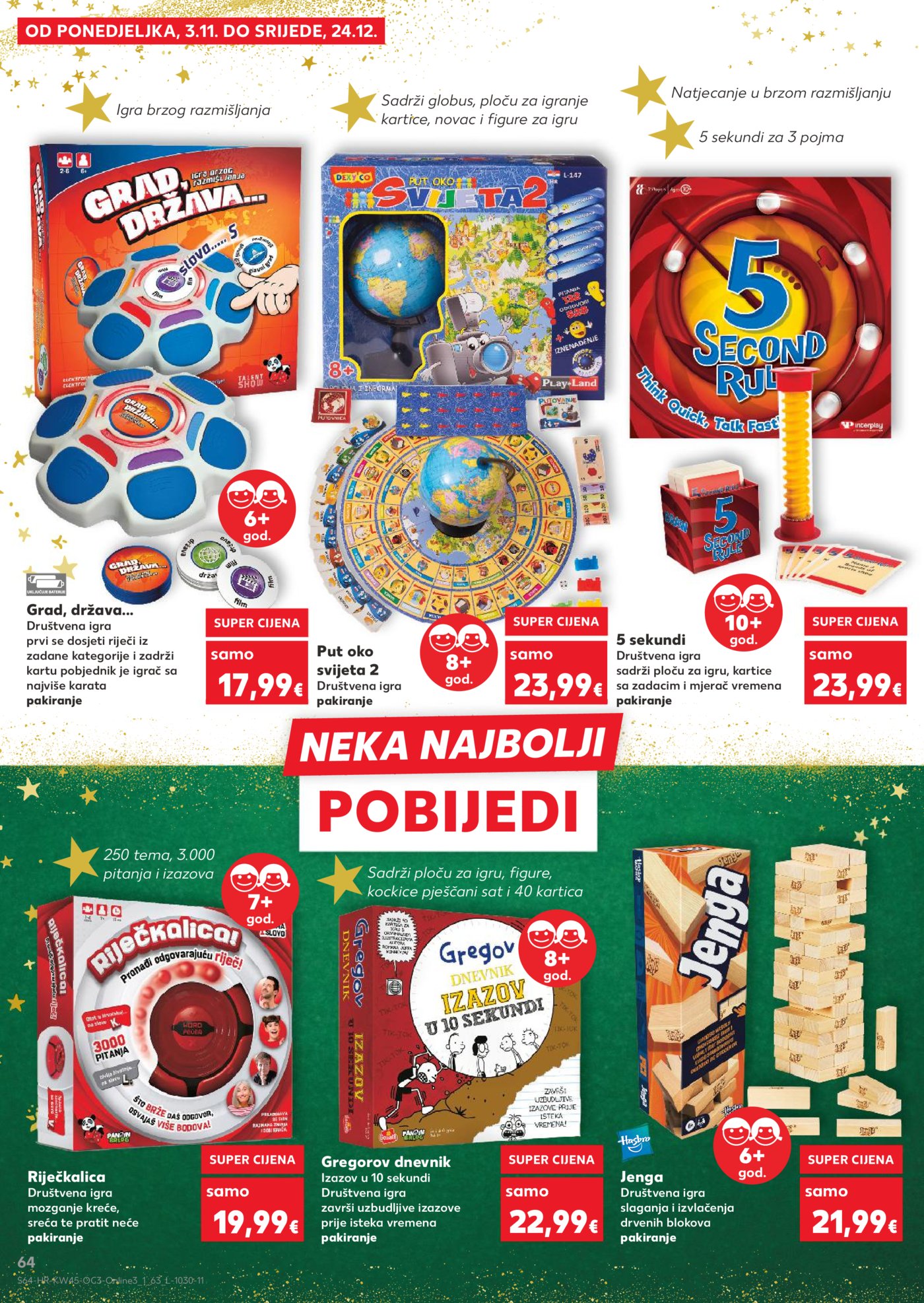 Kaufland katalog igračaka 03.11.-24.12.2025.