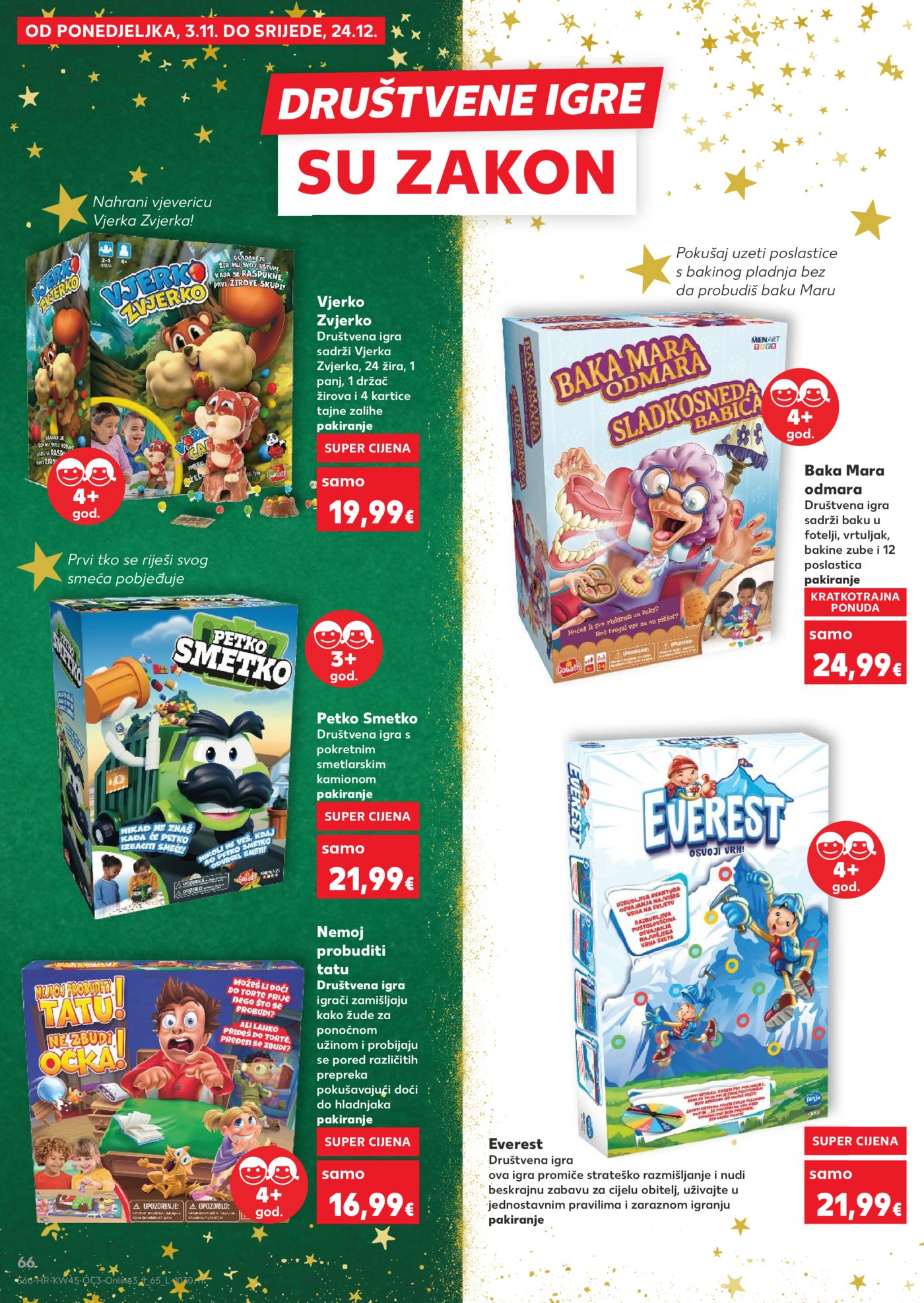 Kaufland katalog igračaka 03.11.-24.12.2025.