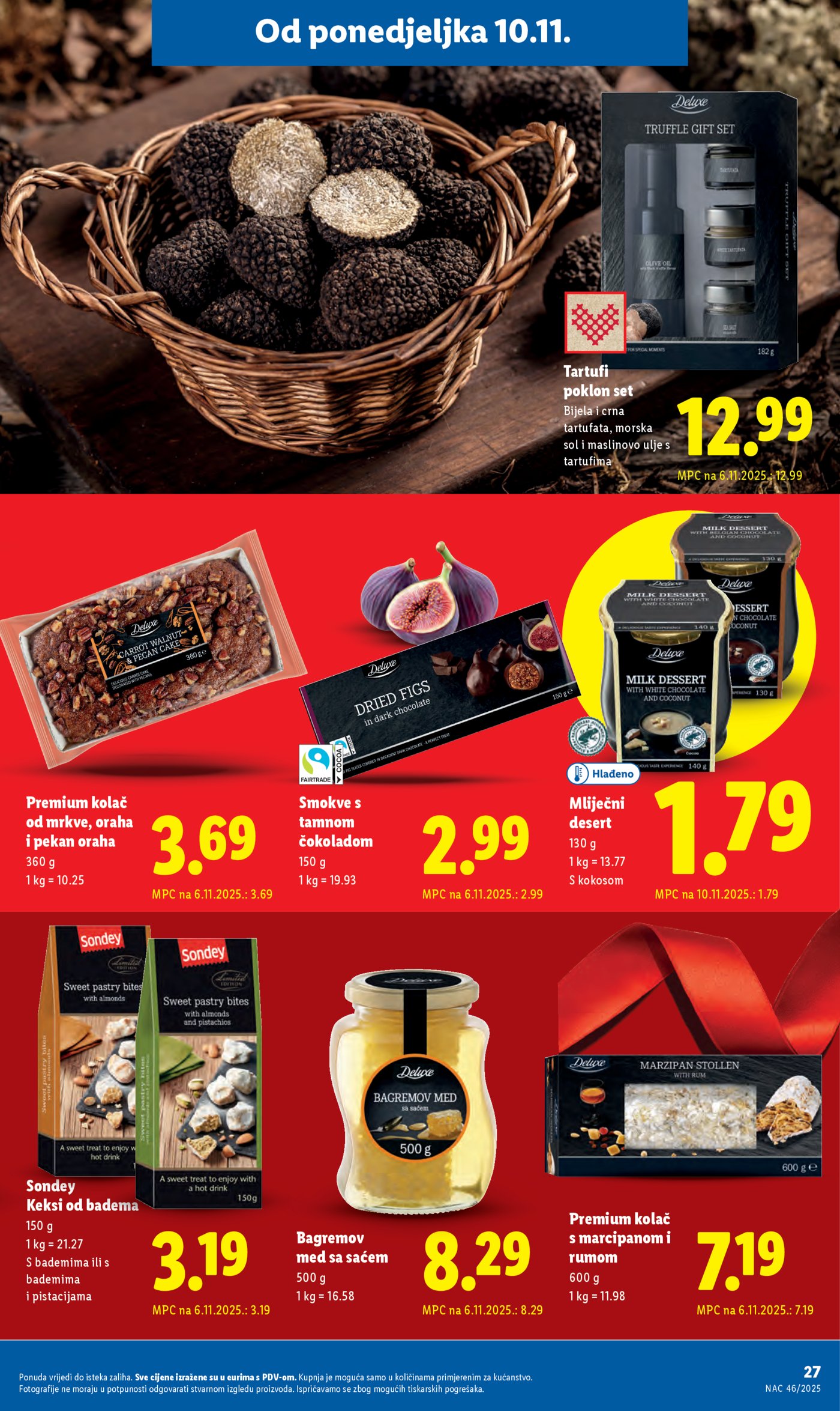 Lidl Super ponuda od ponedjeljka 10.11.-16.11.2025.