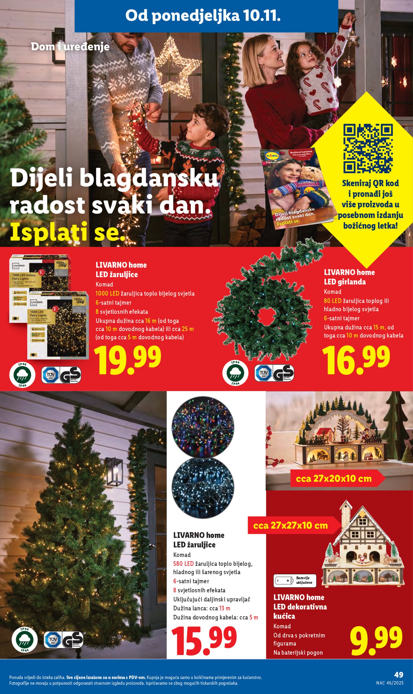 Lidl Super ponuda od ponedjeljka 10.11.-16.11.2025.