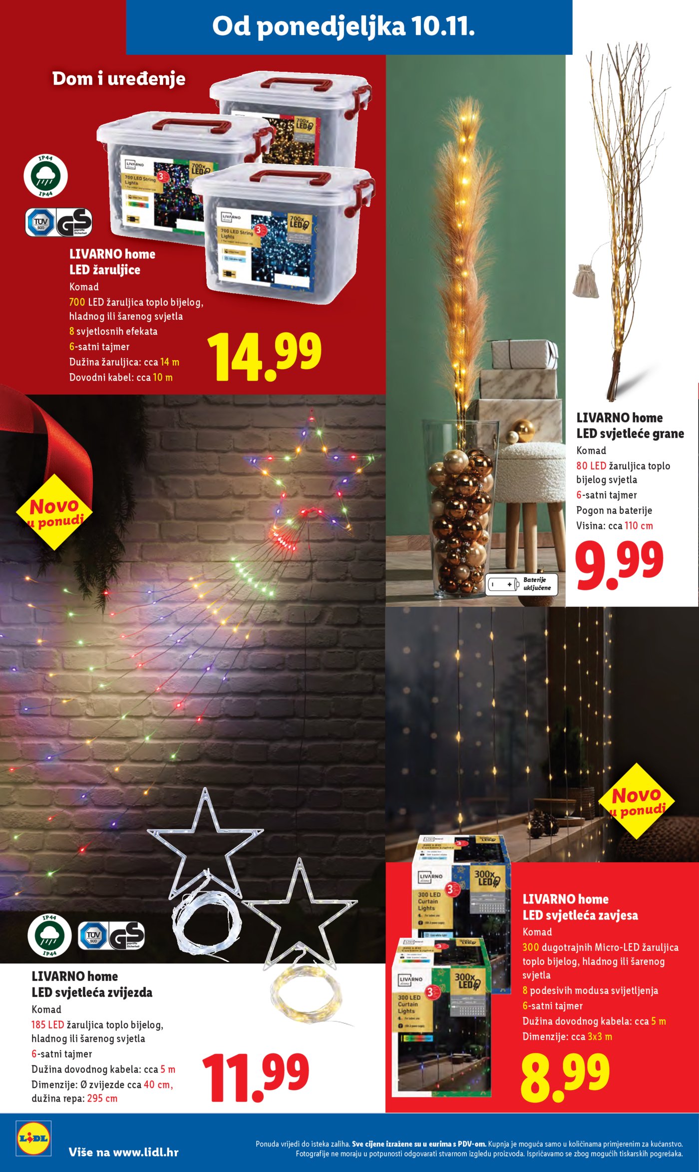 Lidl Super ponuda od ponedjeljka 10.11.-16.11.2025.