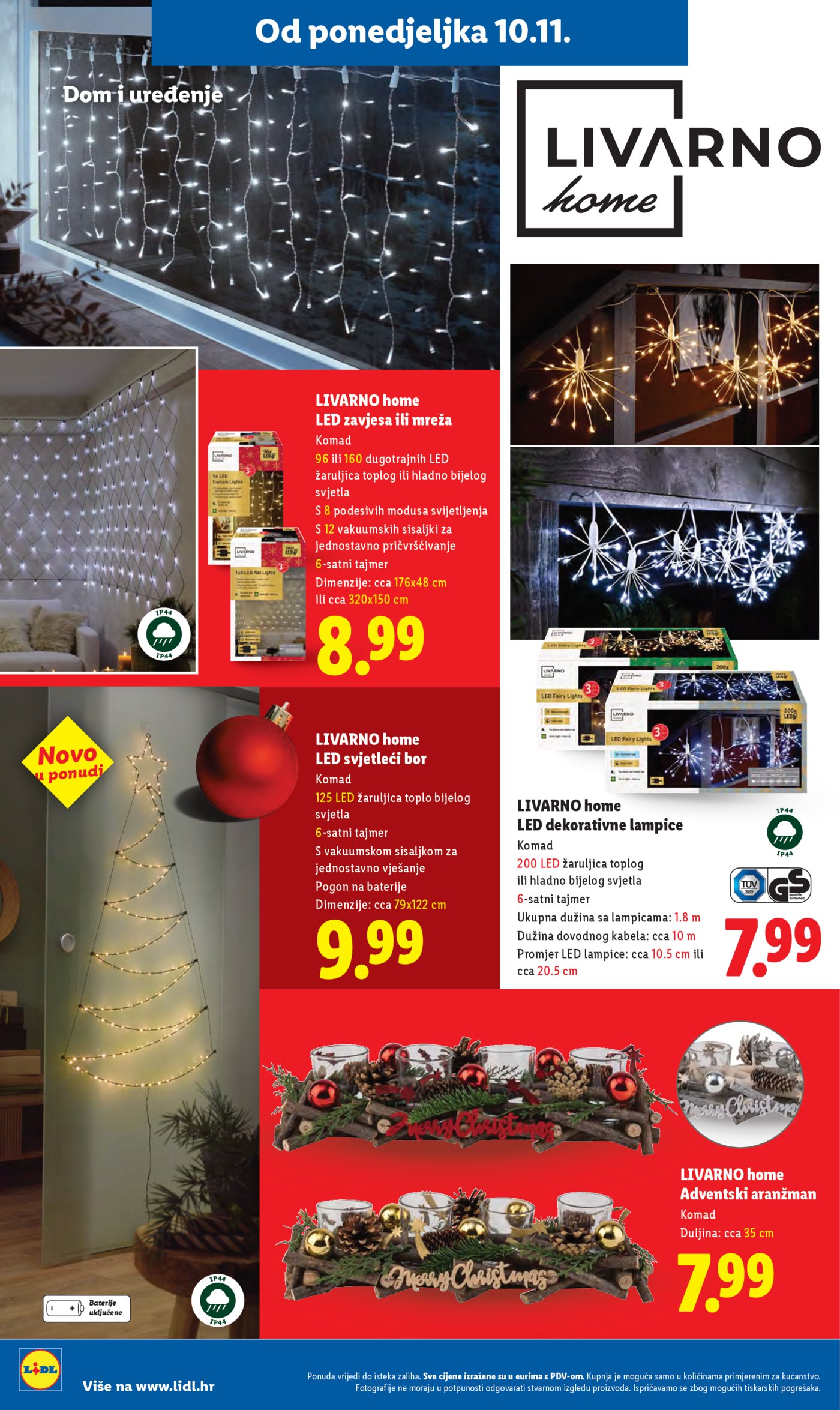Lidl Super ponuda od ponedjeljka 10.11.-16.11.2025.
