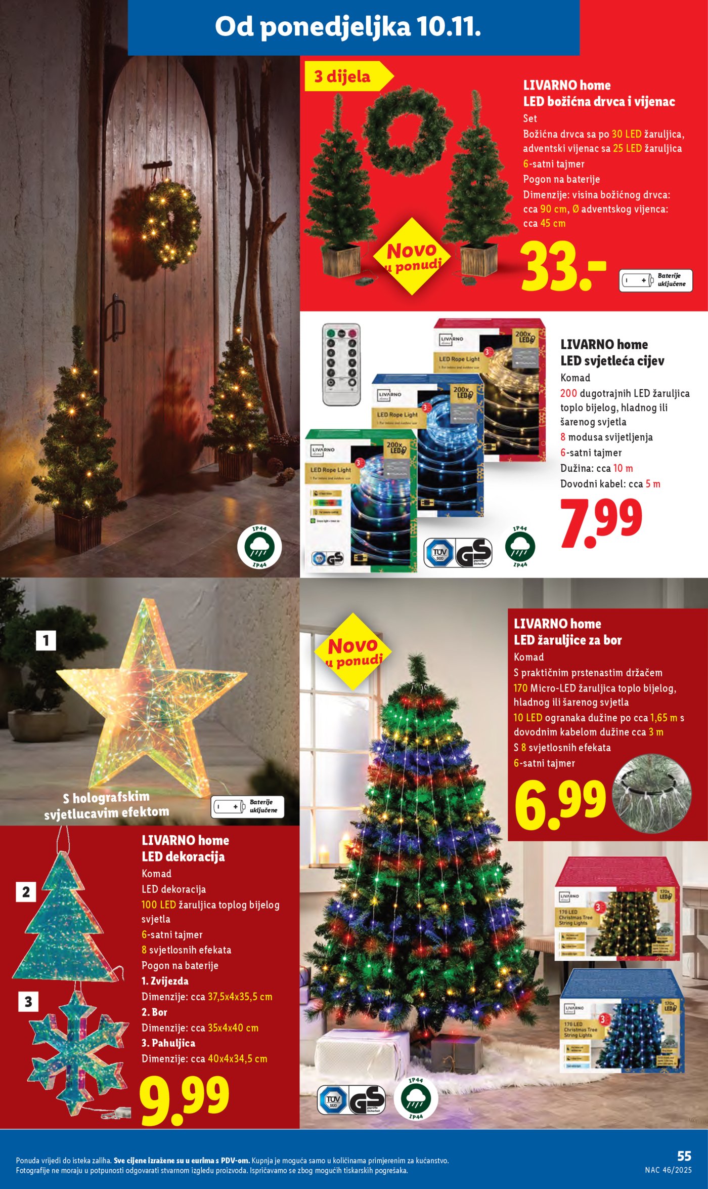 Lidl Super ponuda od ponedjeljka 10.11.-16.11.2025.