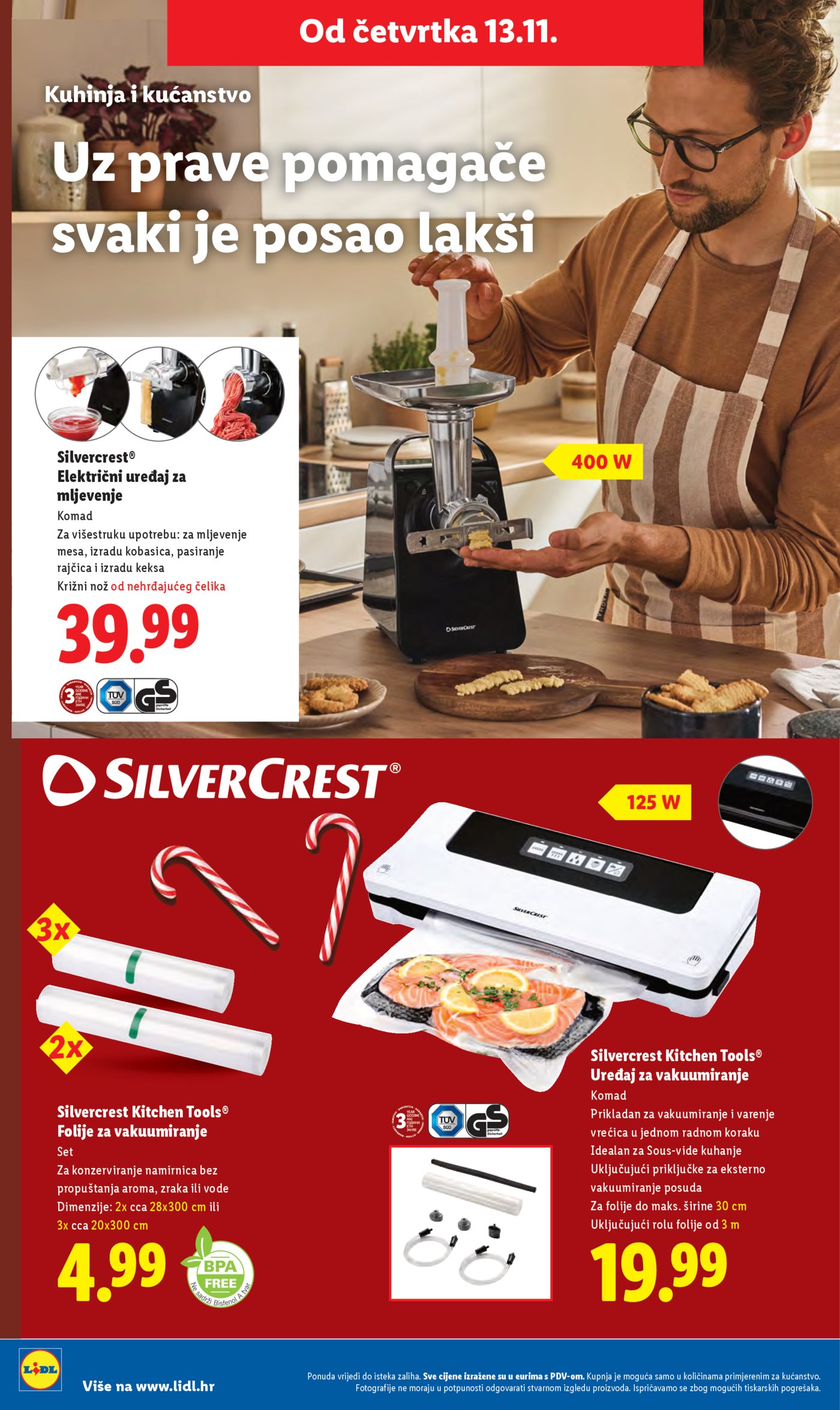 Lidl Super ponuda od ponedjeljka 10.11.-16.11.2025.