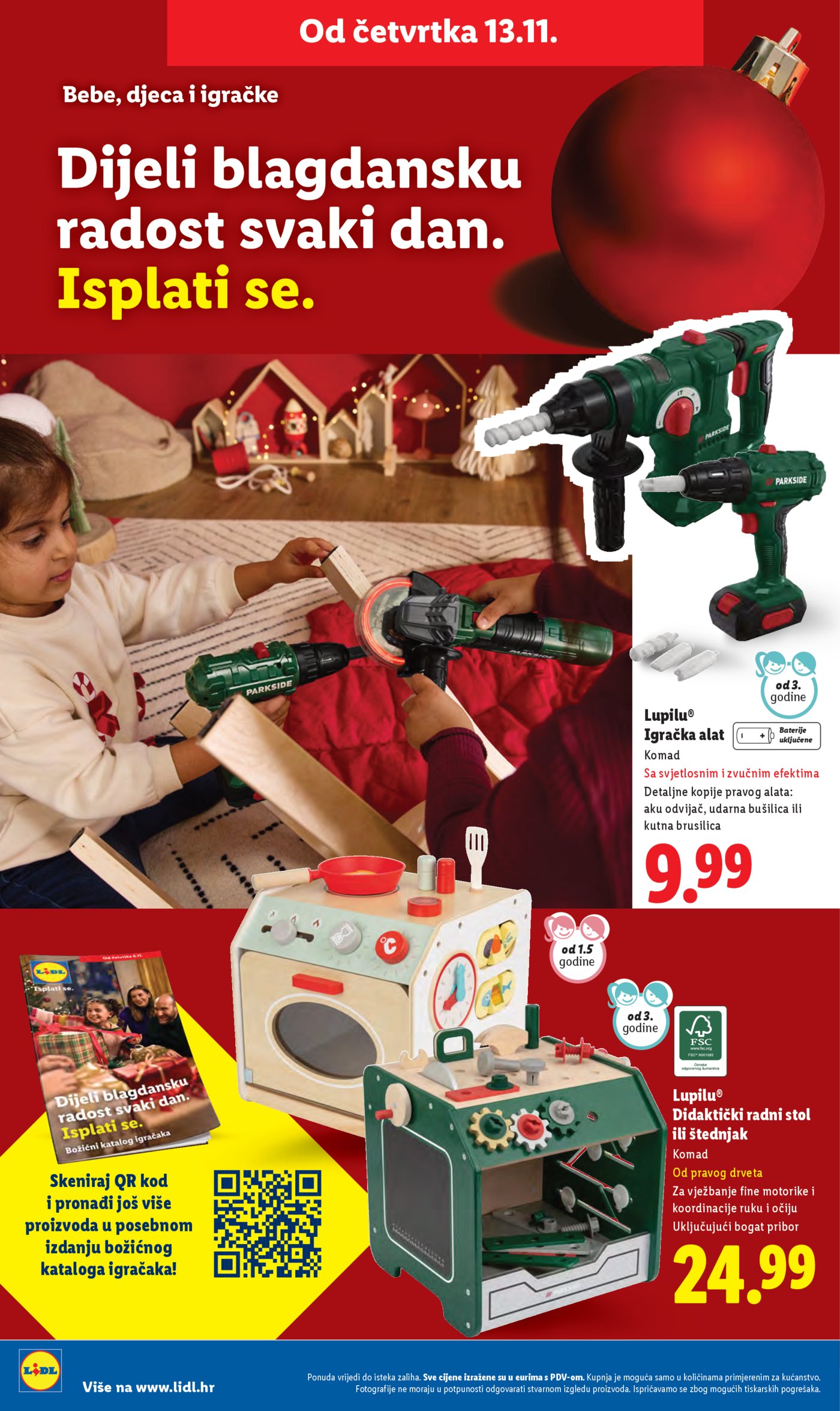 Lidl Super ponuda od ponedjeljka 10.11.-16.11.2025.