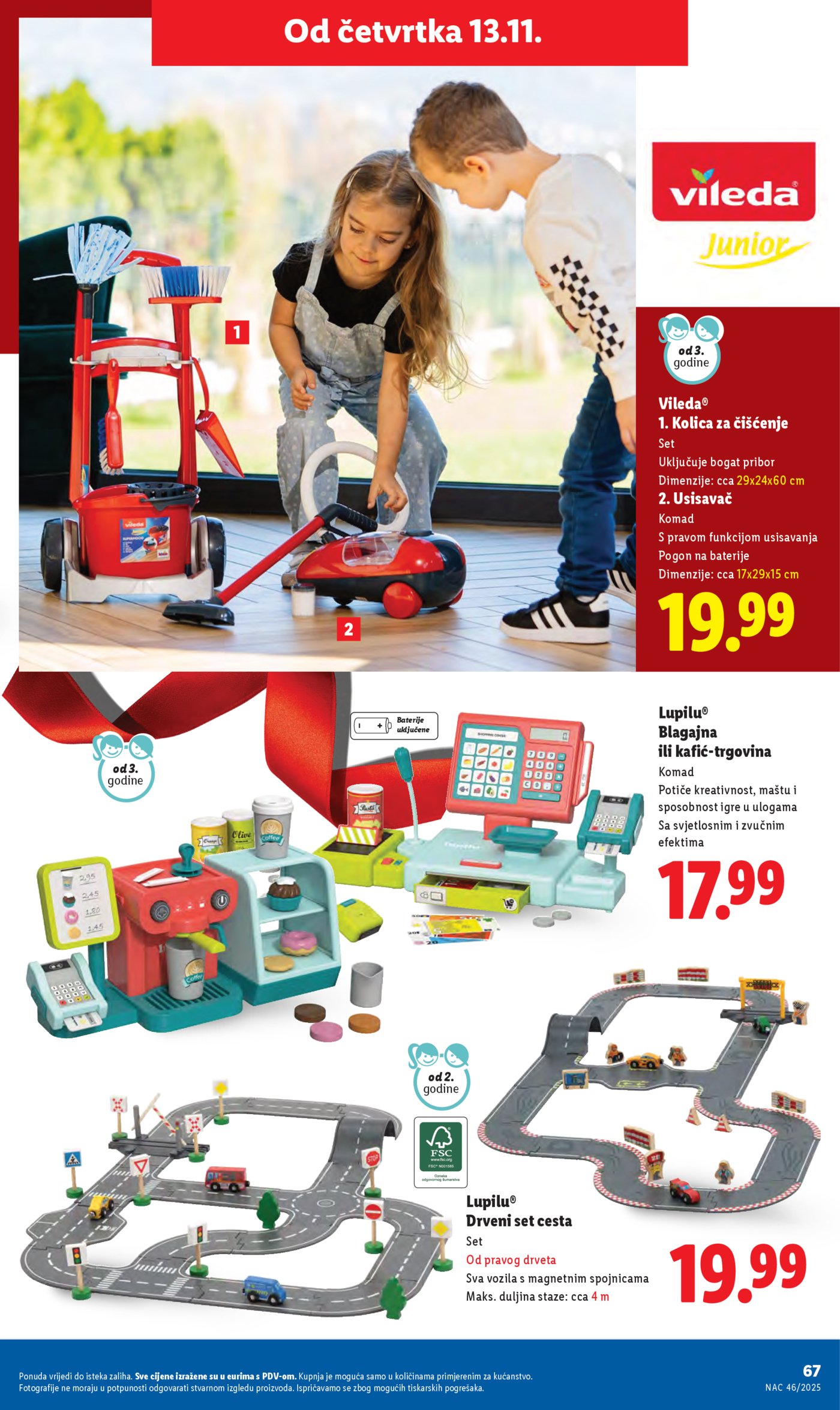 Lidl Super ponuda od ponedjeljka 10.11.-16.11.2025.