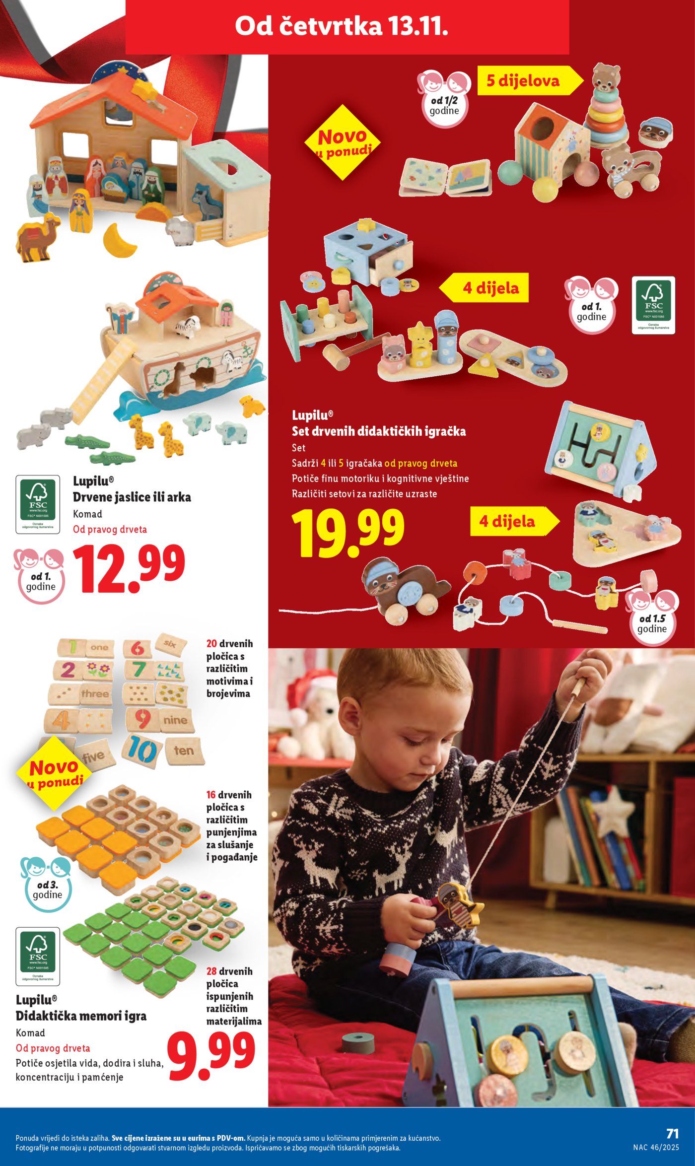 Lidl Super ponuda od ponedjeljka 10.11.-16.11.2025.