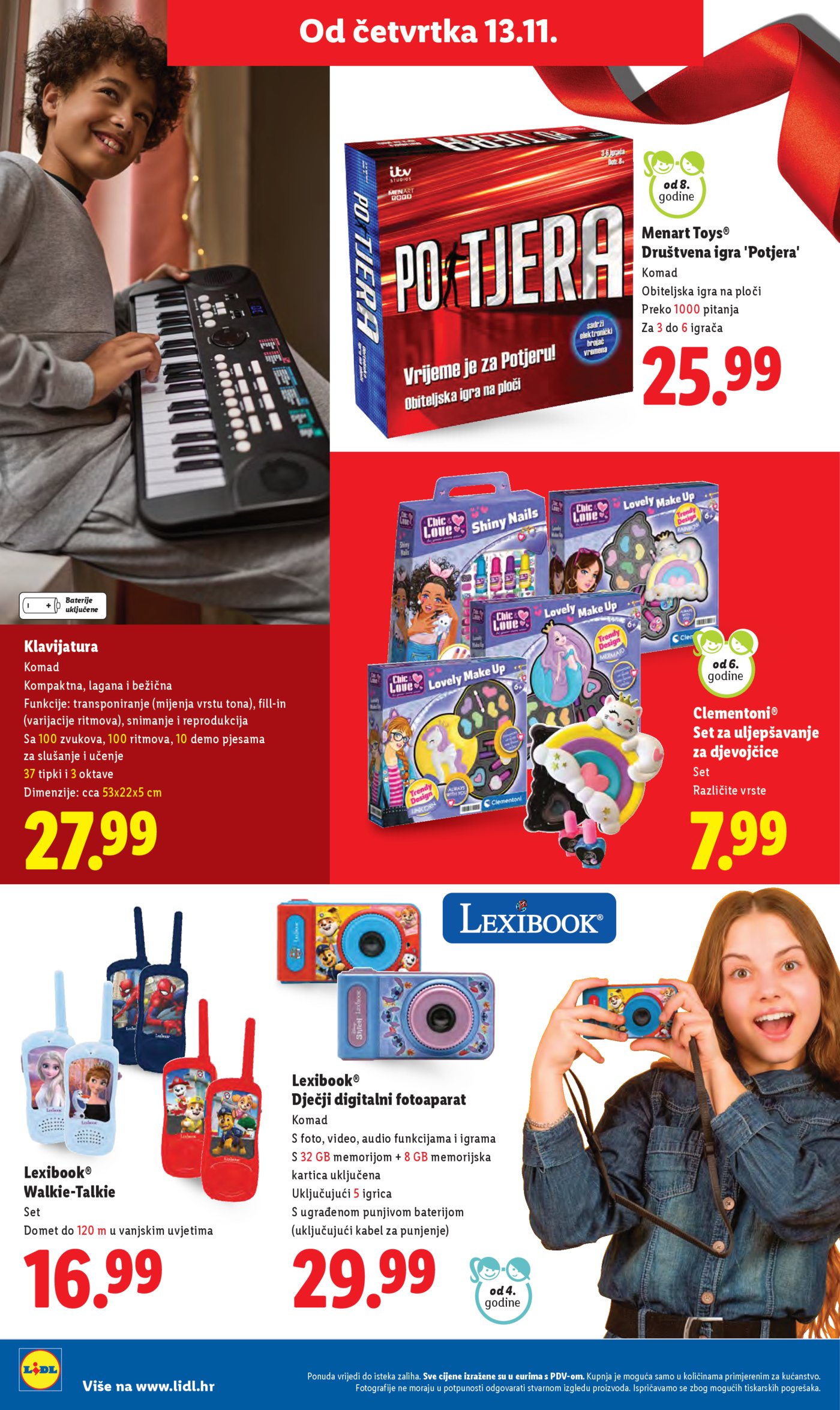 Lidl Super ponuda od ponedjeljka 10.11.-16.11.2025.