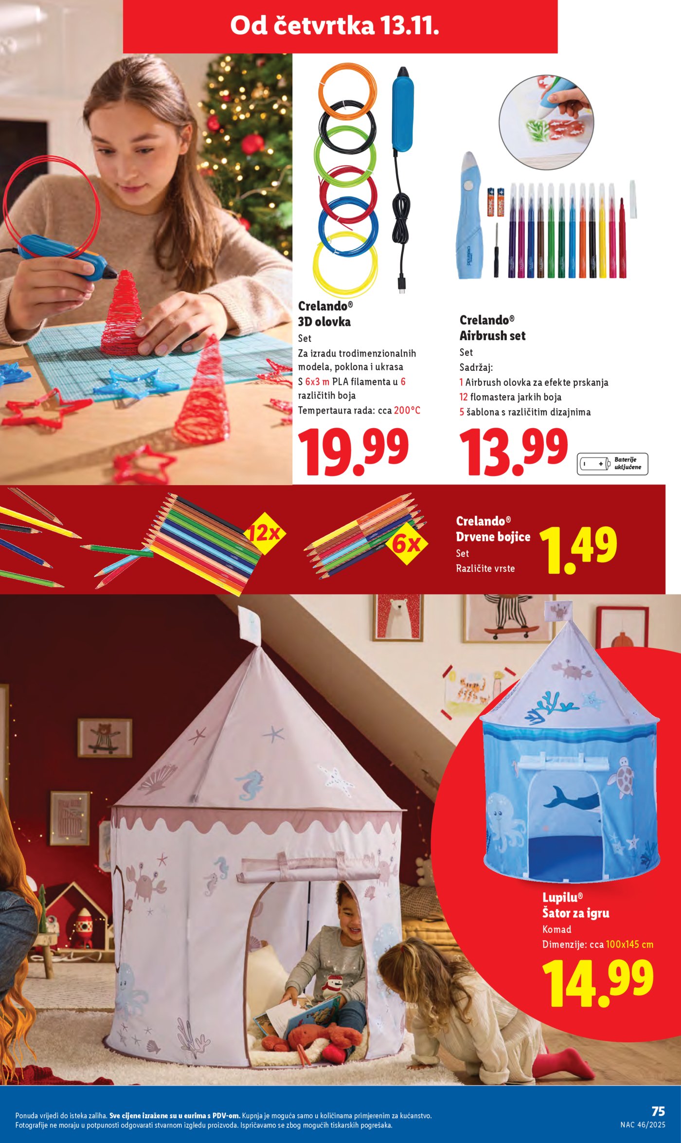 Lidl Super ponuda od ponedjeljka 10.11.-16.11.2025.