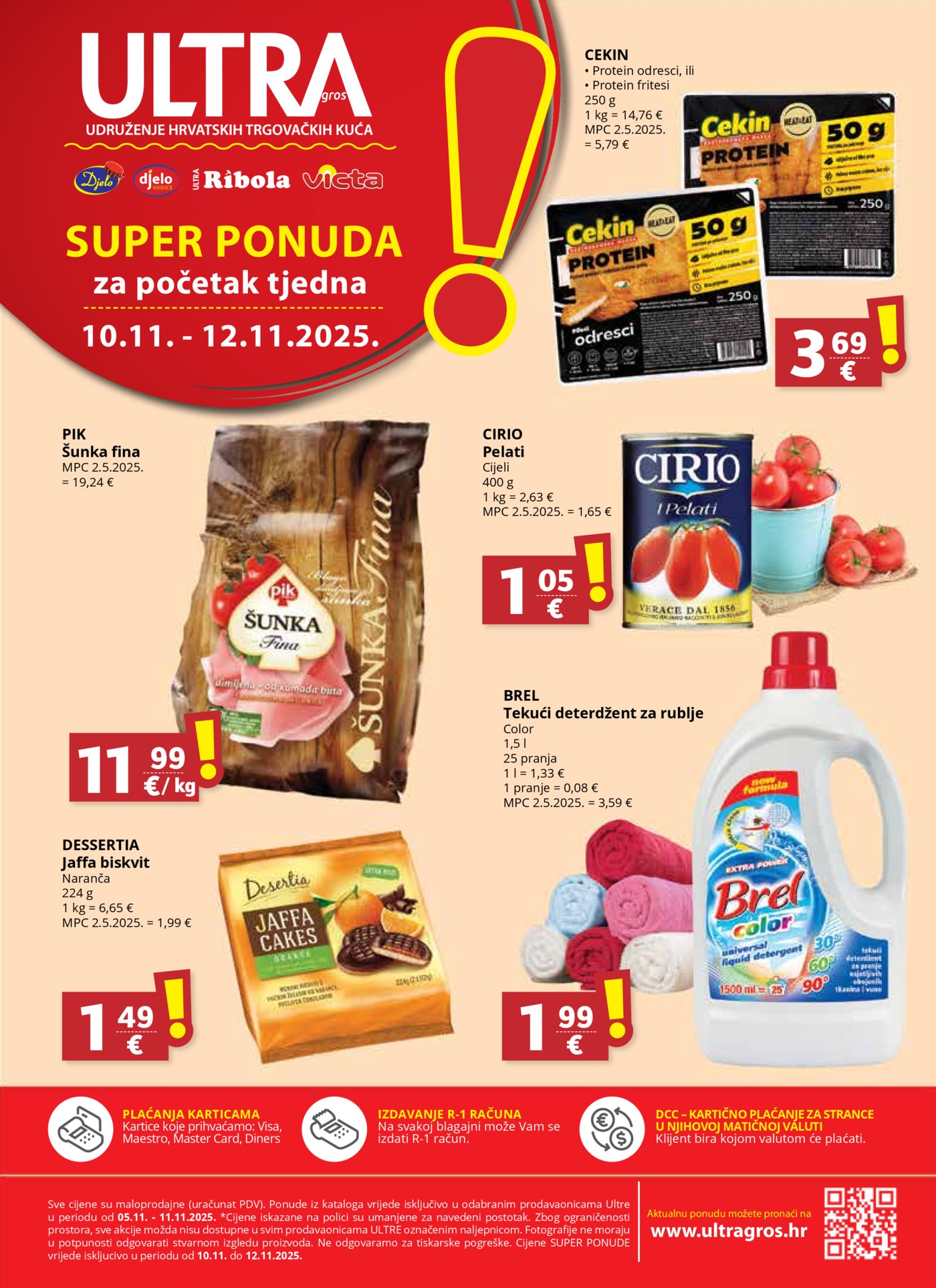Ribola Ultra Gros katalog akcija 05.11. - 11.11.2025.