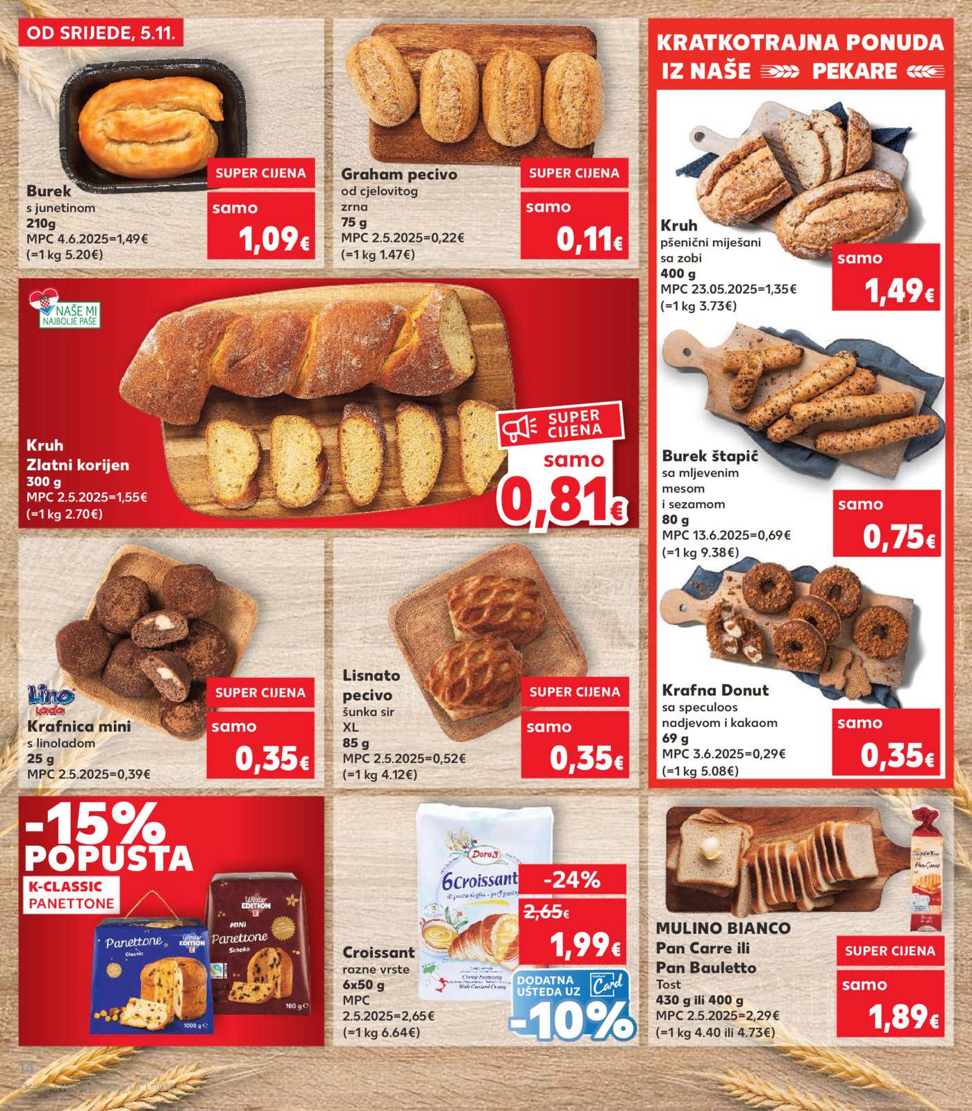 Kaufland katalog Akcija 05.11.-11.11.2025. Ka, Ri, Si