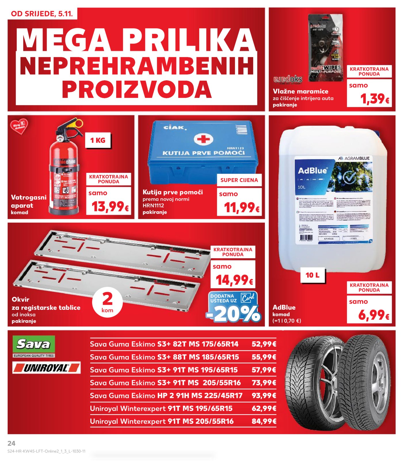 Kaufland katalog Akcija 05.11.-11.11.2025. Ka, Ri, Si