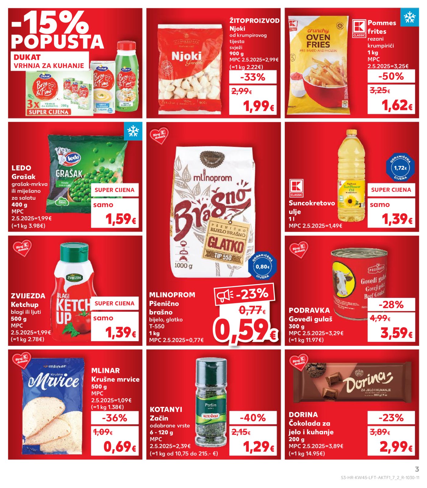 Kaufland katalog Akcija 05.11.-11.11.2025. Odabrane poslovnice