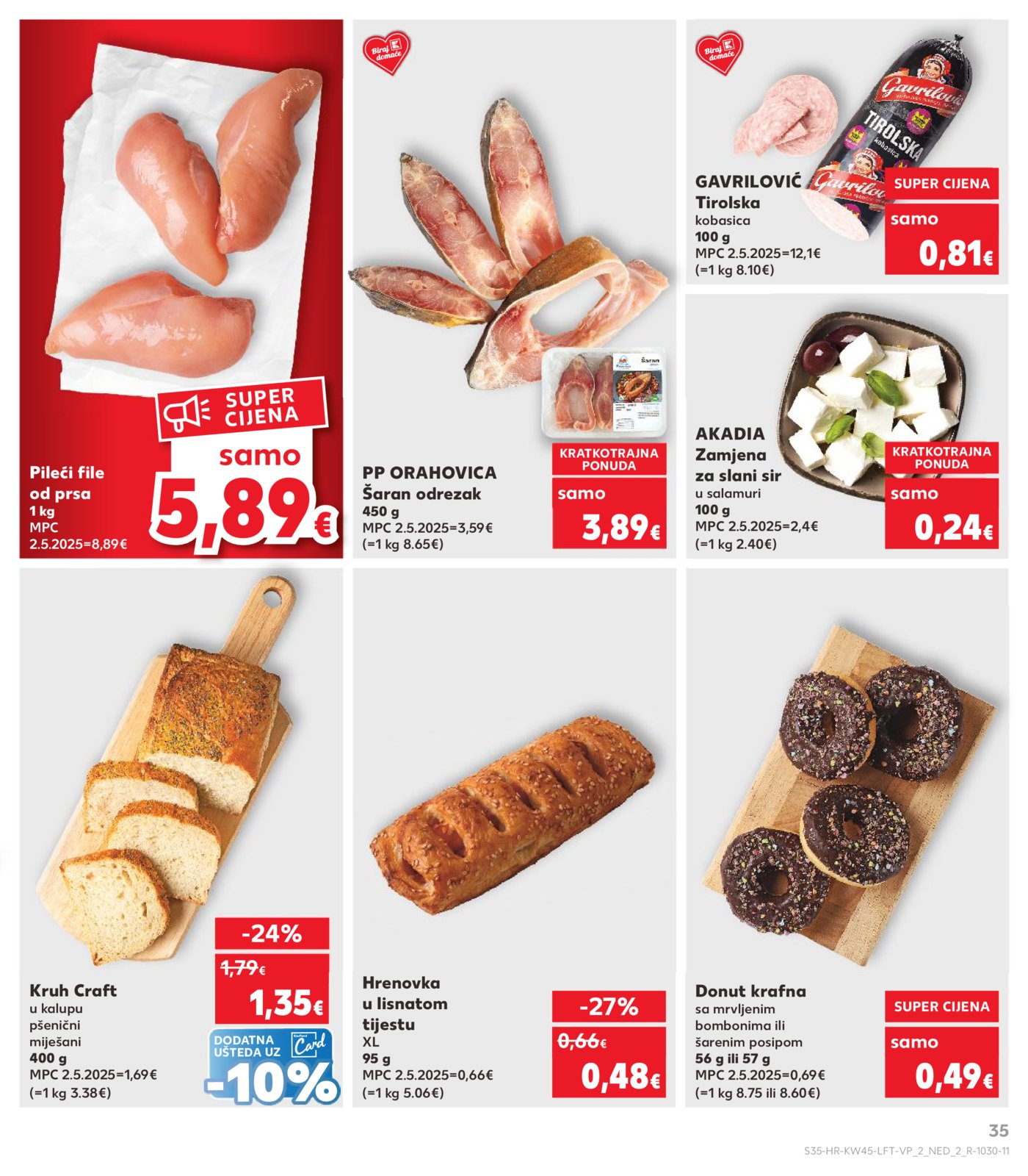 Kaufland katalog Akcija 05.11.-11.11.2025. Odabrane poslovnice