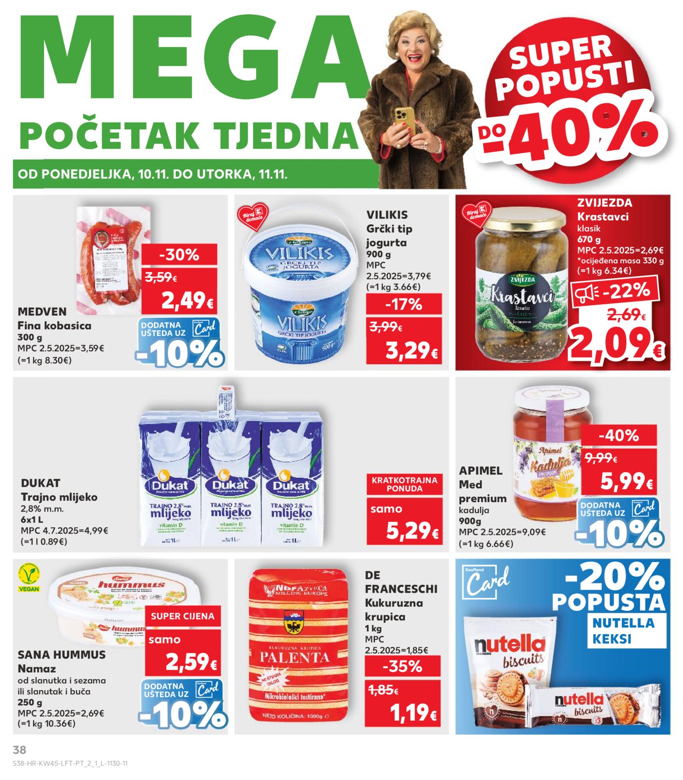 Kaufland katalog Akcija 05.11.-11.11.2025. Odabrane poslovnice