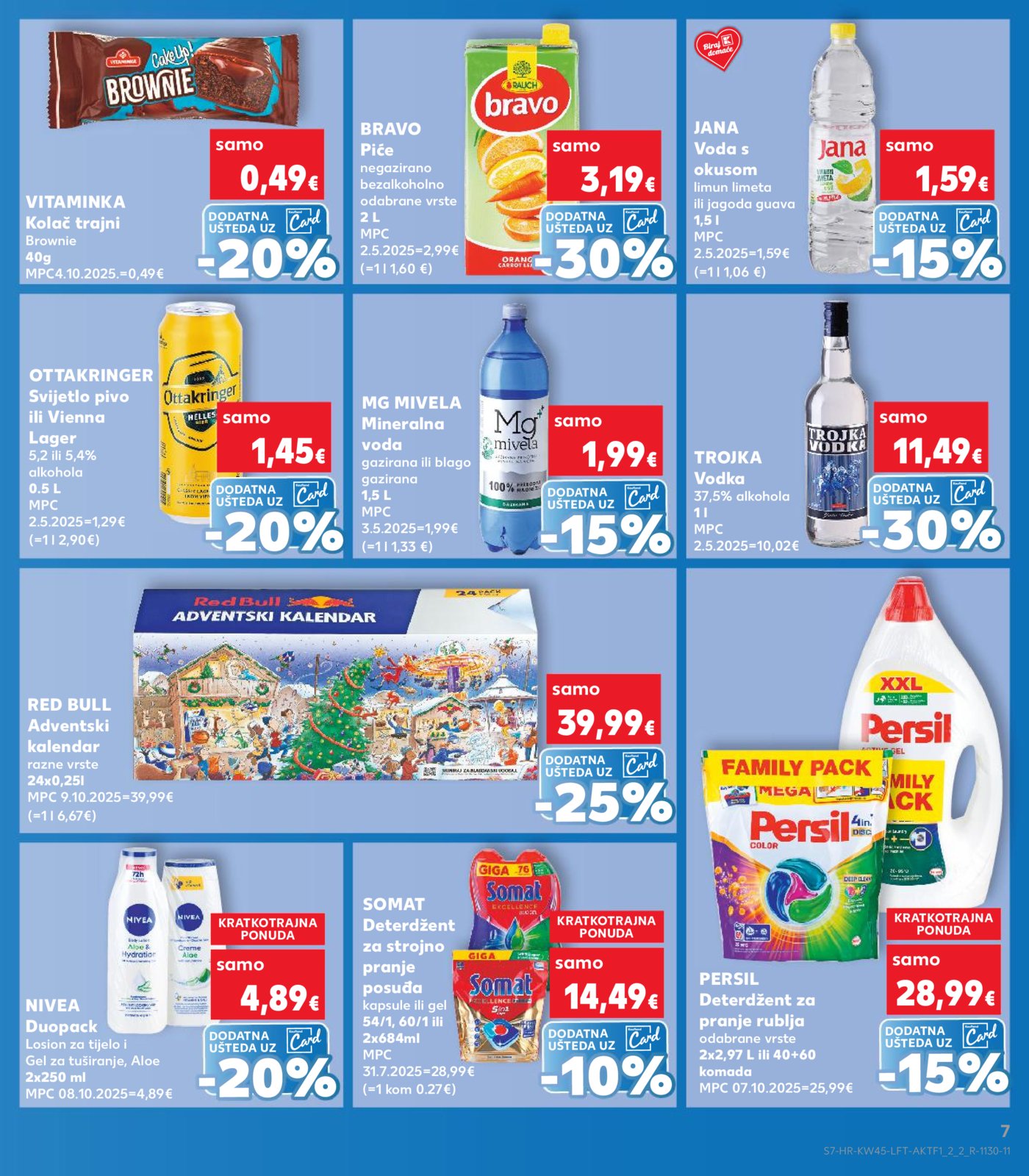 Kaufland katalog Akcija 05.11.-11.11.2025. Odabrane poslovnice