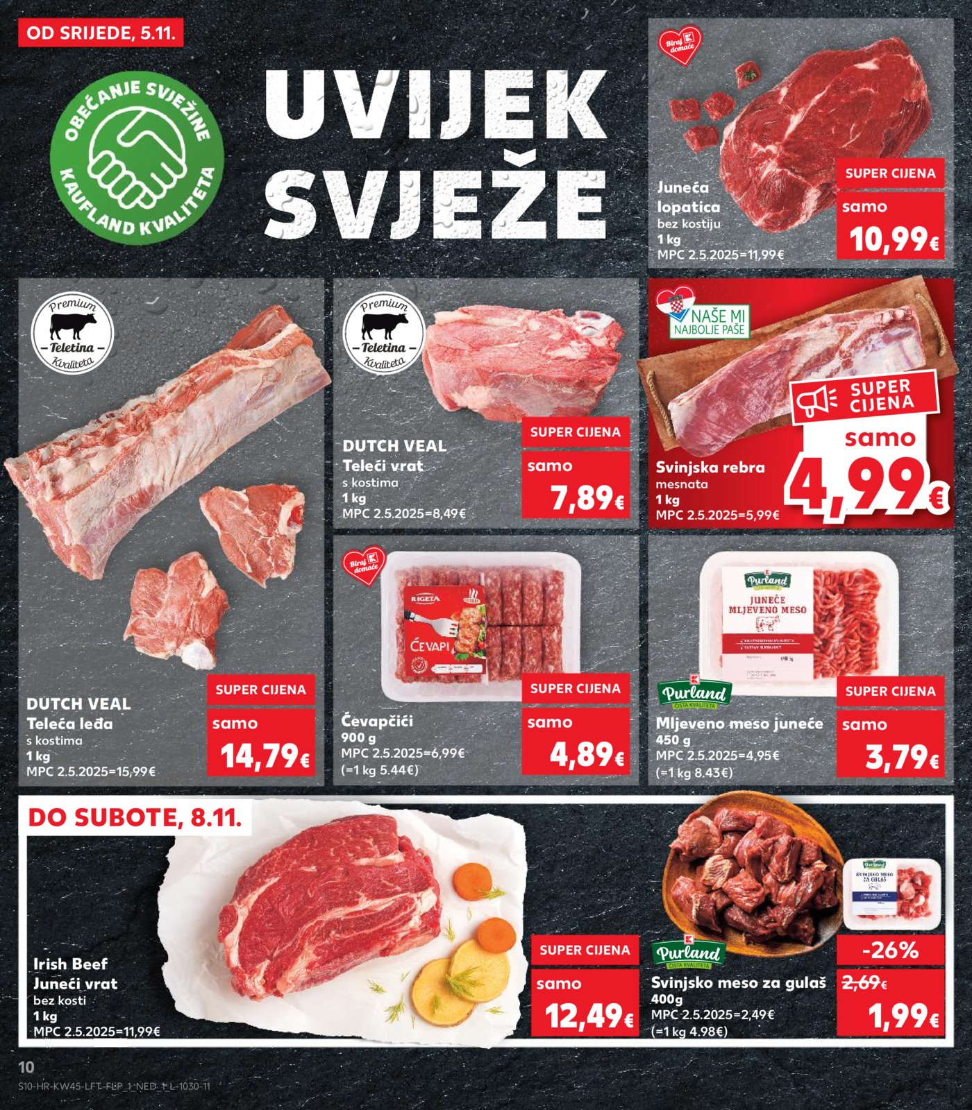 Kaufland katalog Akcija 05.11.-11.11.2025. Odabrane poslovnice