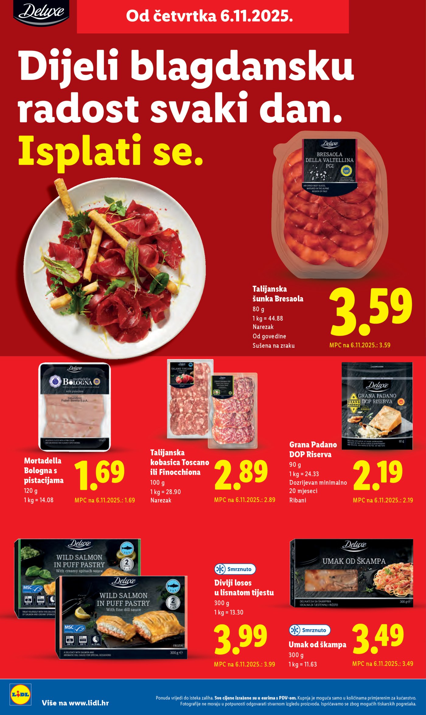 Lidl katalog Super ponuda od četvrtka 06.11.-09.11.2025.