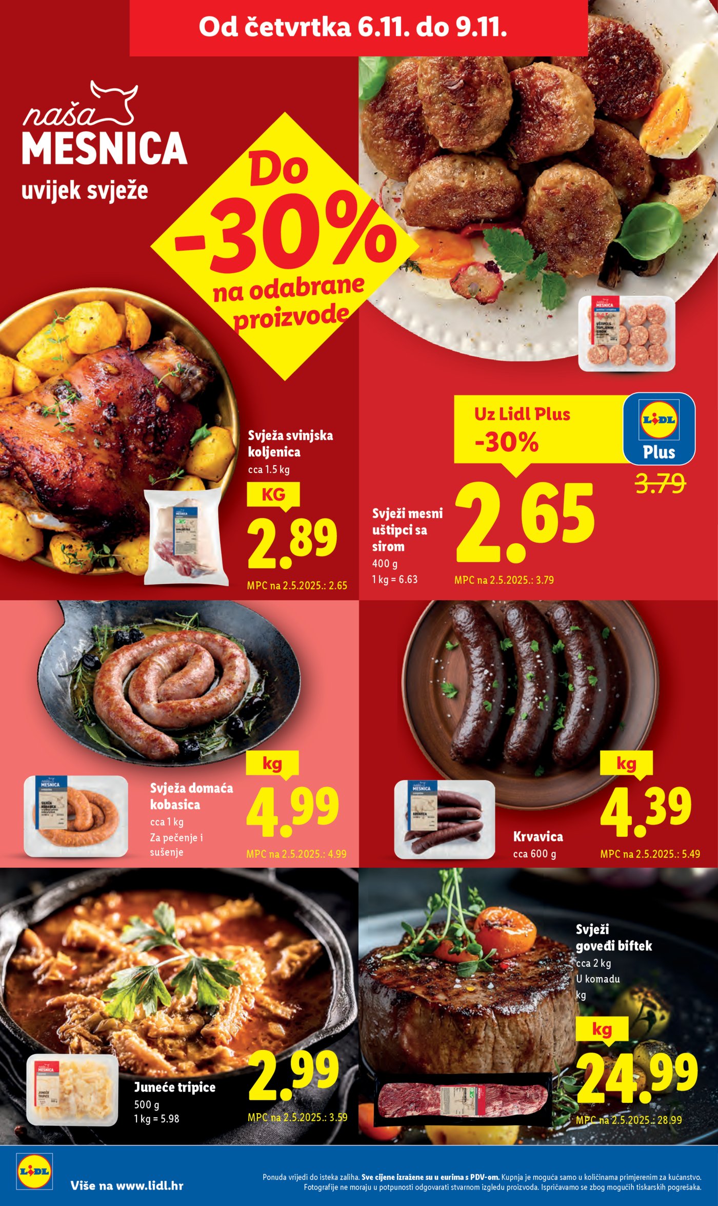 Lidl katalog Super ponuda od četvrtka 06.11.-09.11.2025.