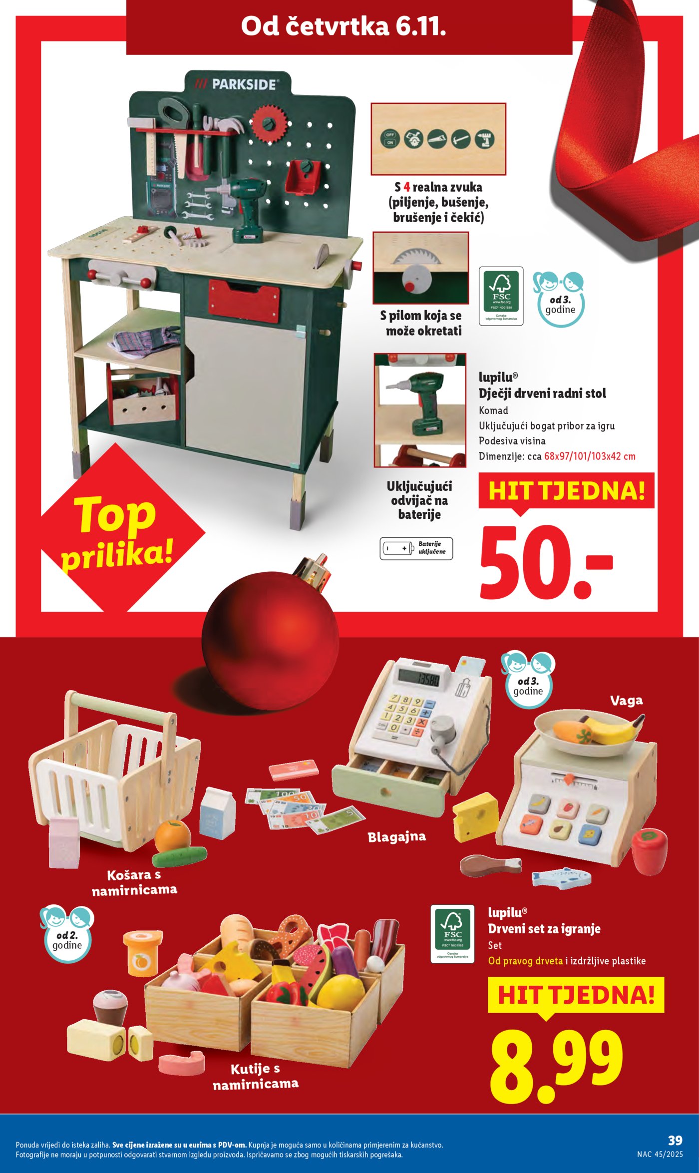 Lidl katalog Super ponuda od četvrtka 06.11.-09.11.2025.