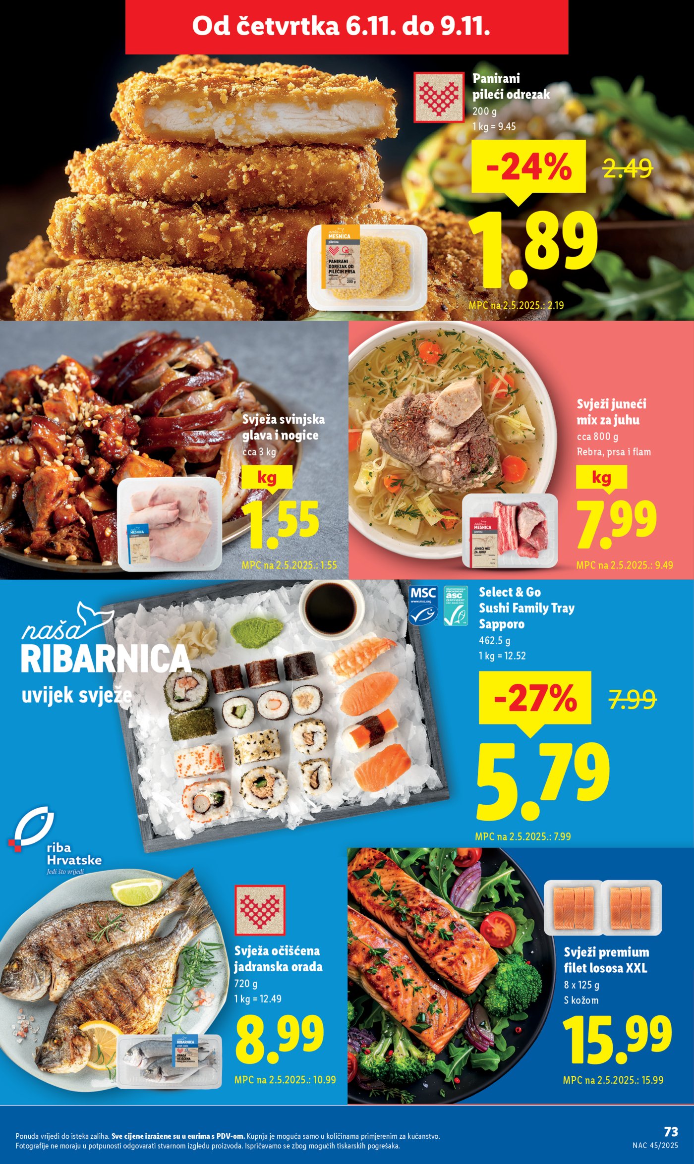 Lidl katalog Super ponuda od četvrtka 06.11.-09.11.2025.