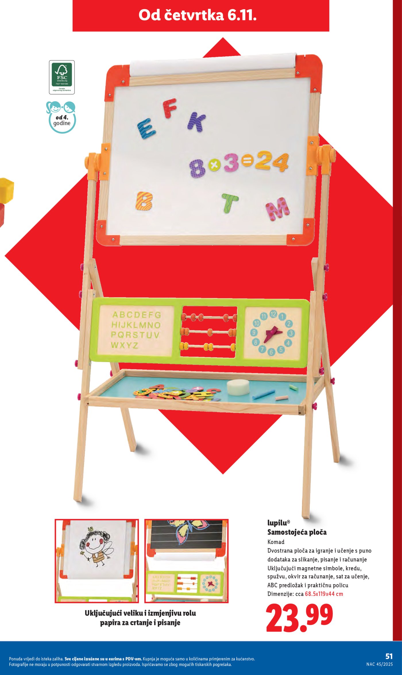 Lidl katalog Super ponuda od četvrtka 06.11.-09.11.2025.