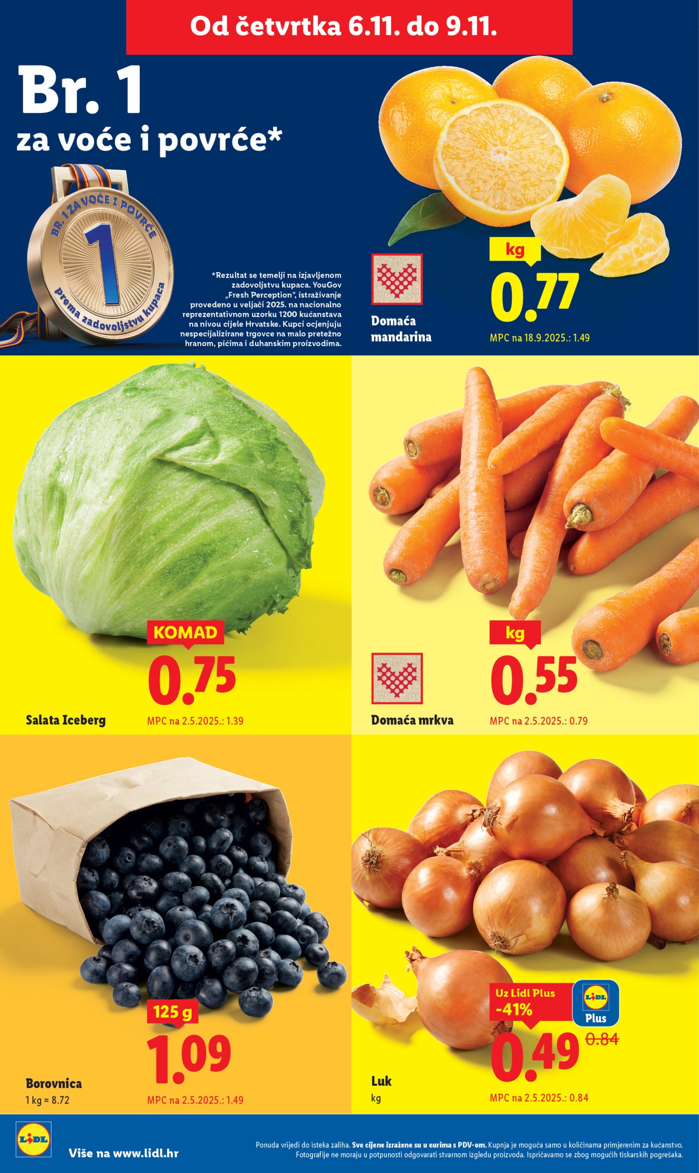 Lidl katalog Super ponuda od četvrtka 06.11.-09.11.2025.