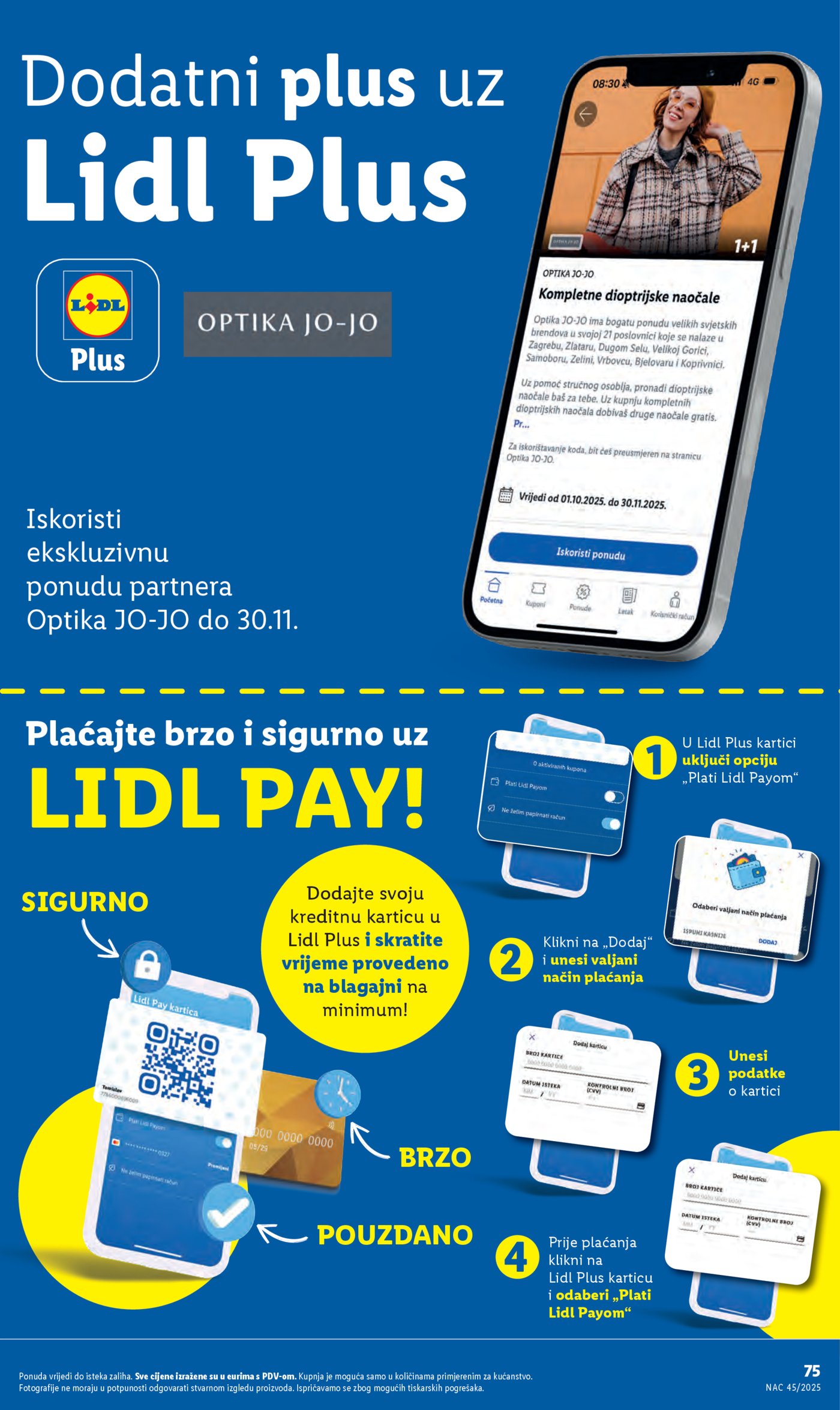 Lidl katalog Super ponuda od četvrtka 06.11.-09.11.2025.