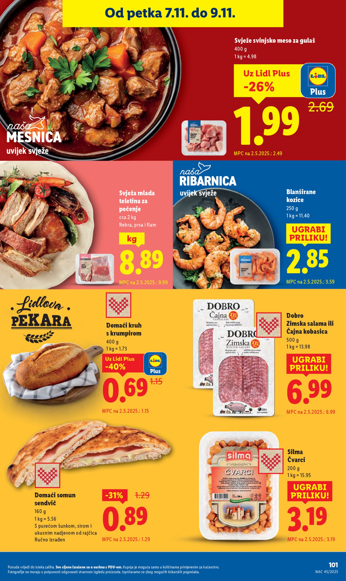 Lidl katalog Super ponuda od četvrtka 06.11.-09.11.2025.