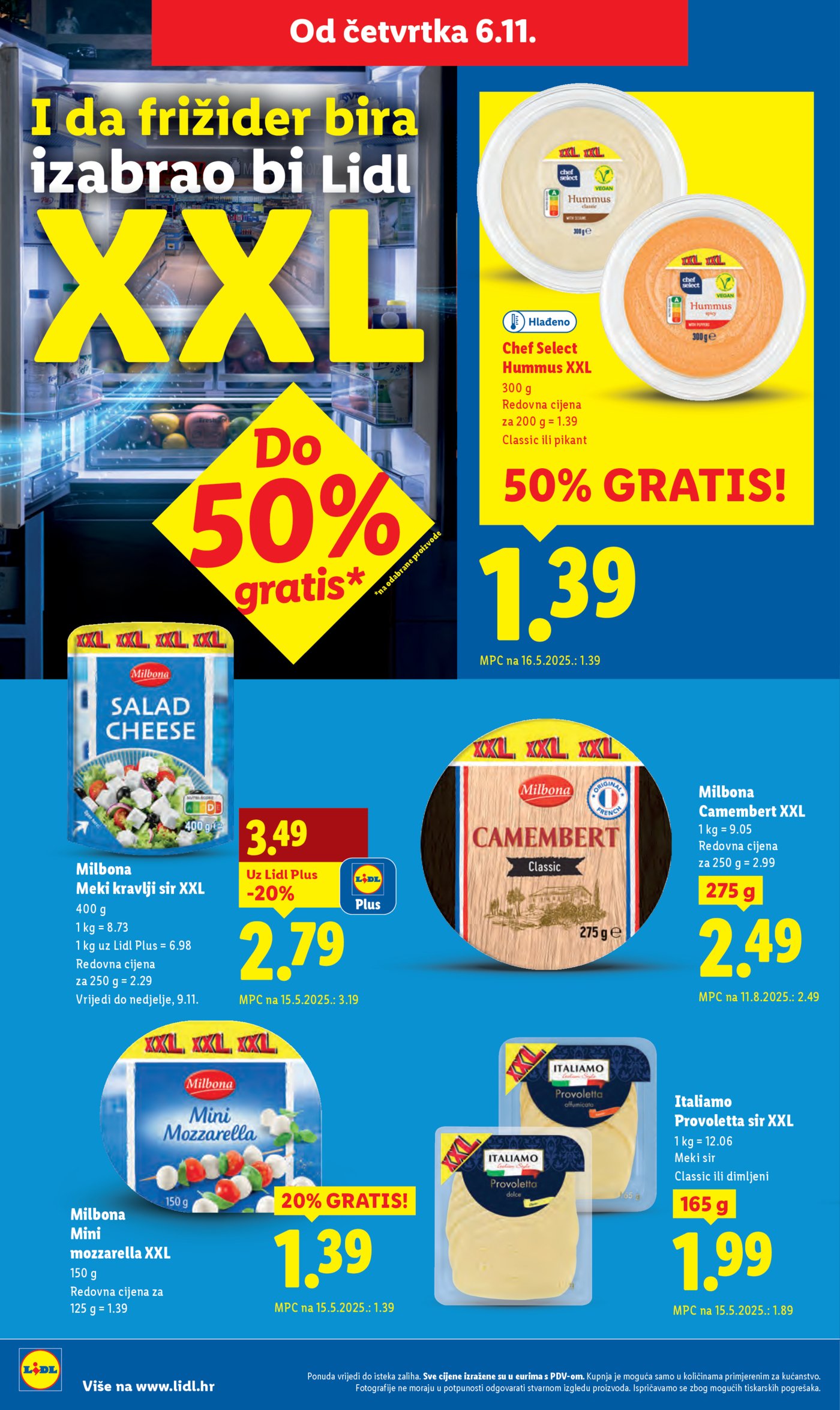 Lidl katalog Super ponuda od četvrtka 06.11.-09.11.2025.