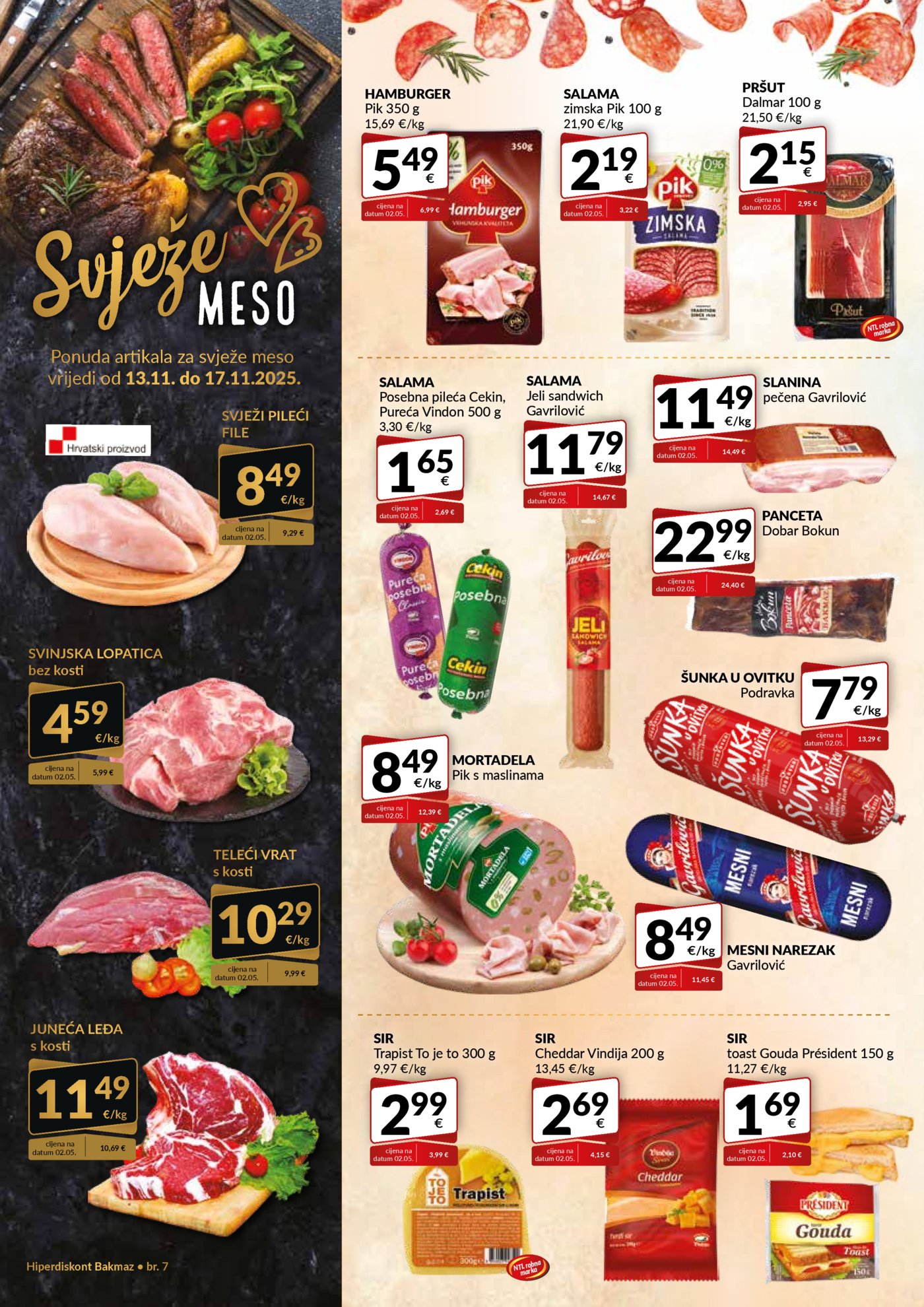Bakmaz katalog Akcija 13.11. - 19.11.2025.