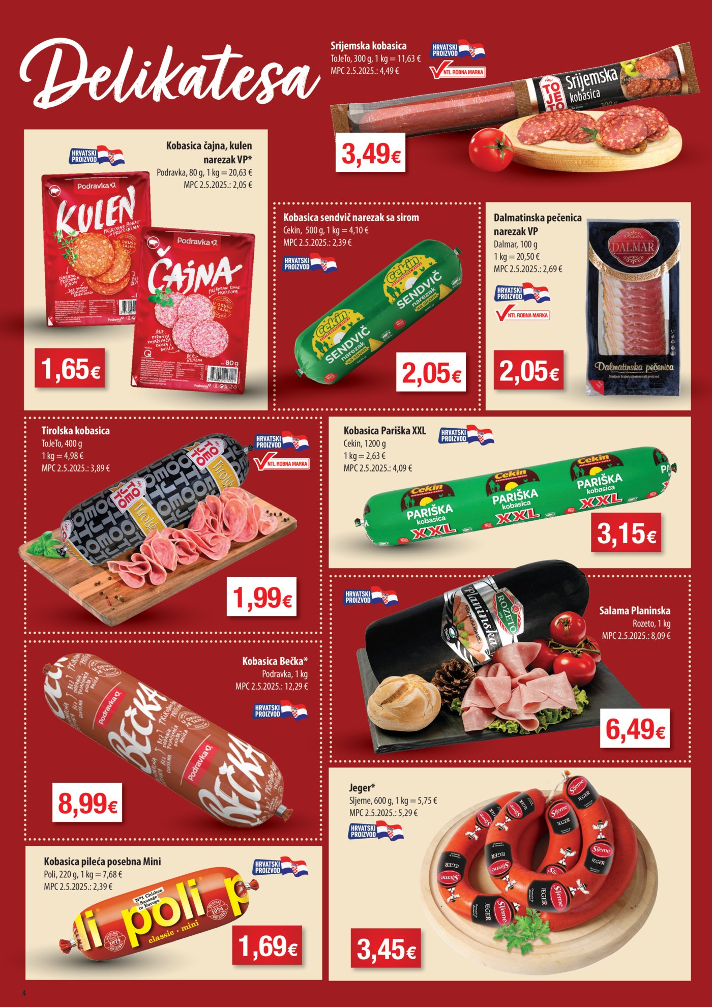 Bakmaz katalog Maxi tjedna ponuda 12.11. - 18.11.2025.