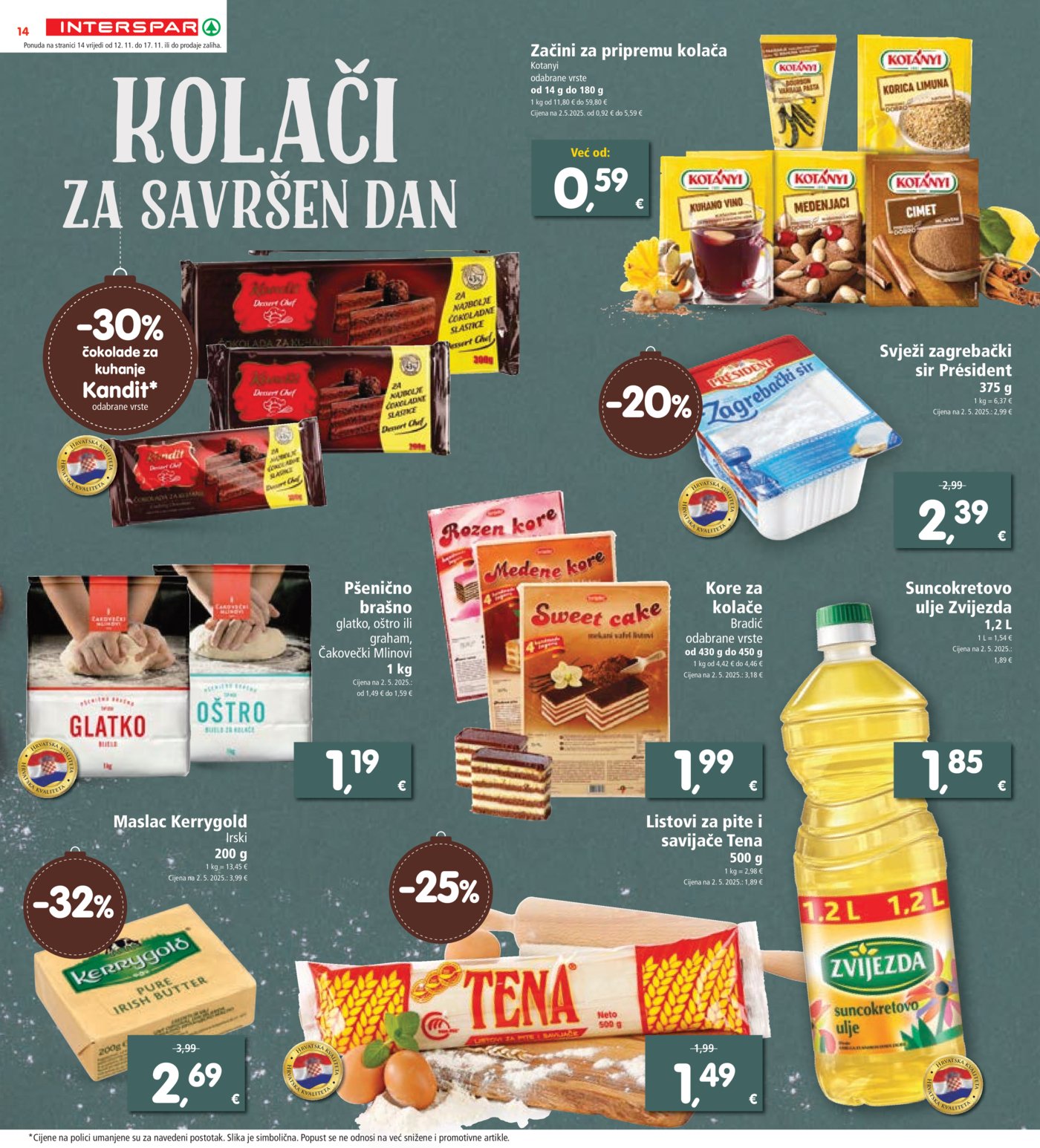INTERSPAR katalog Akcija 12.11. - 17.11.2025.
