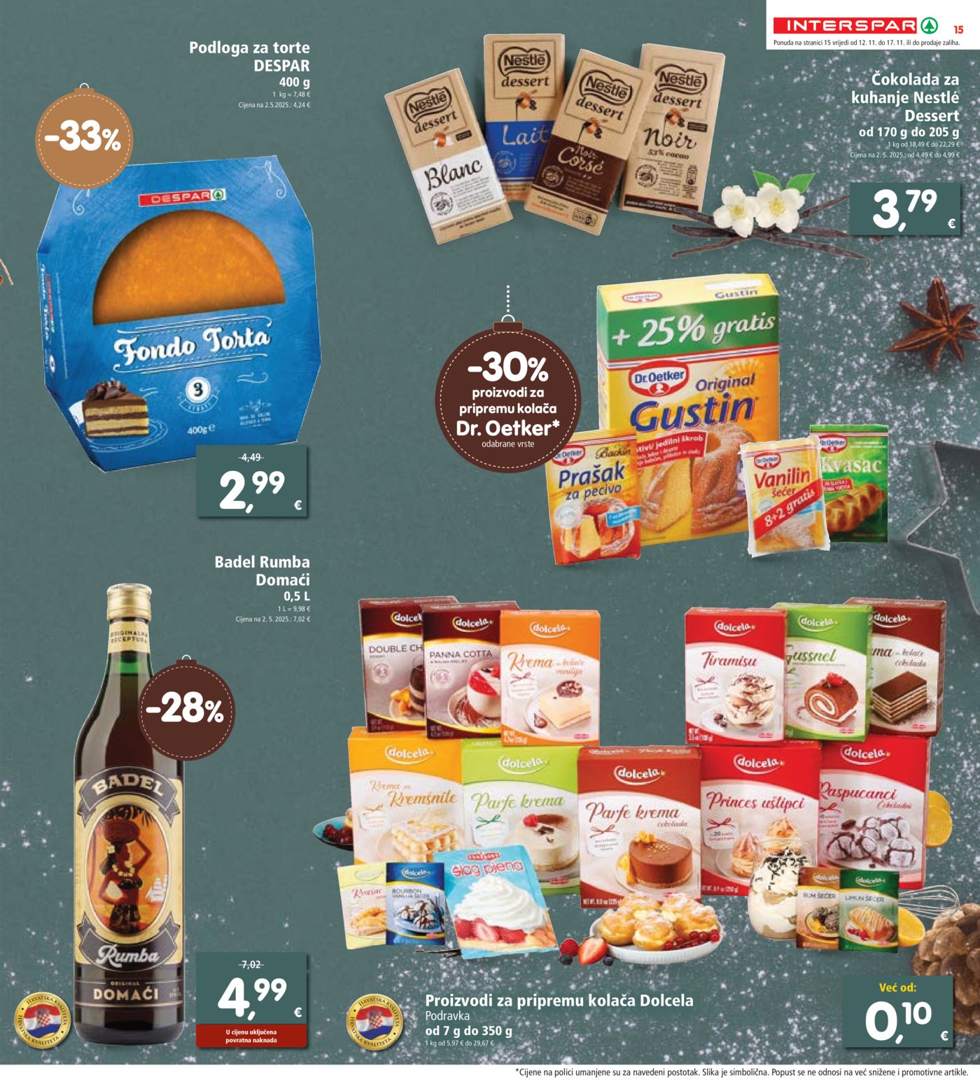 INTERSPAR katalog Akcija 12.11. - 17.11.2025.